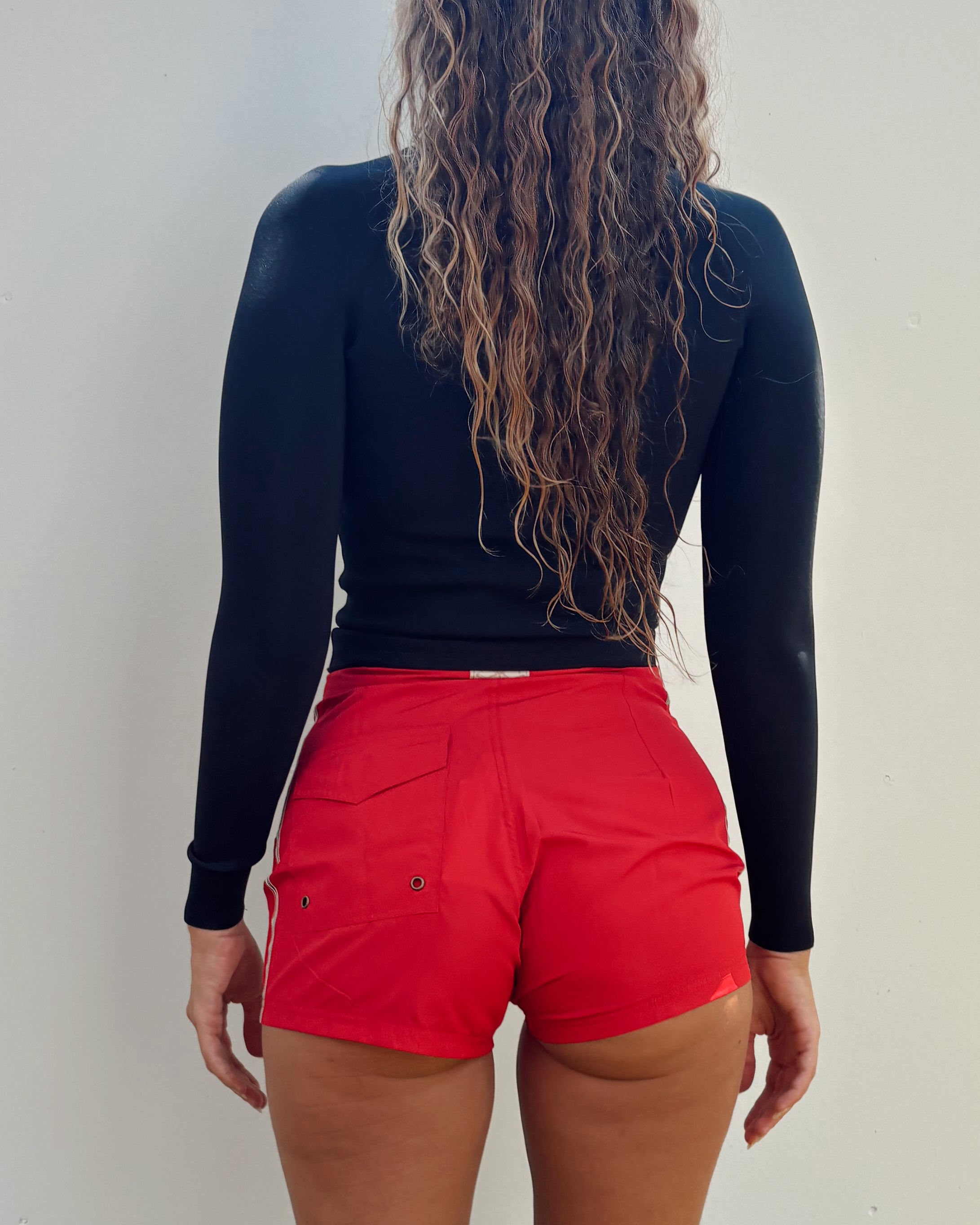 Gidget Boardshort in Red - Atmosea