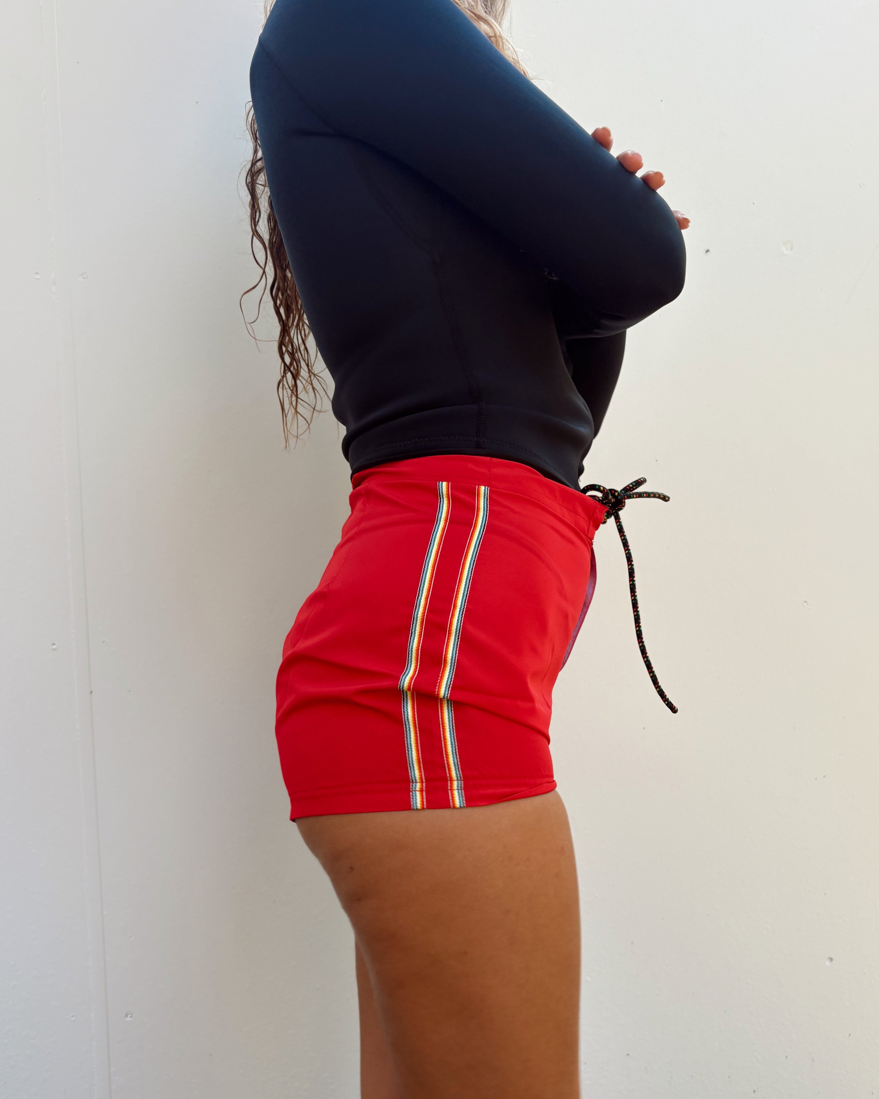 Gidget Boardshort in Red - Atmosea