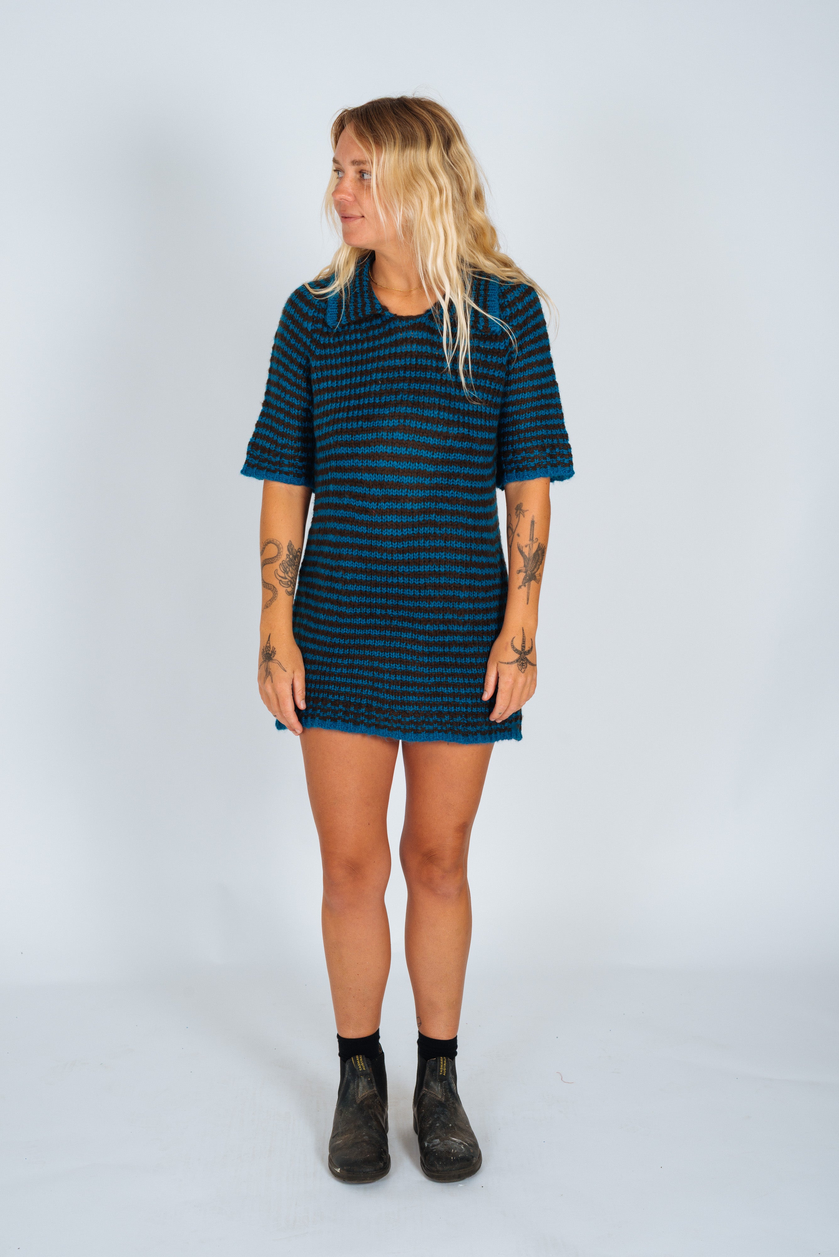 Go-Go Surfin Knit Dress - Atmosea