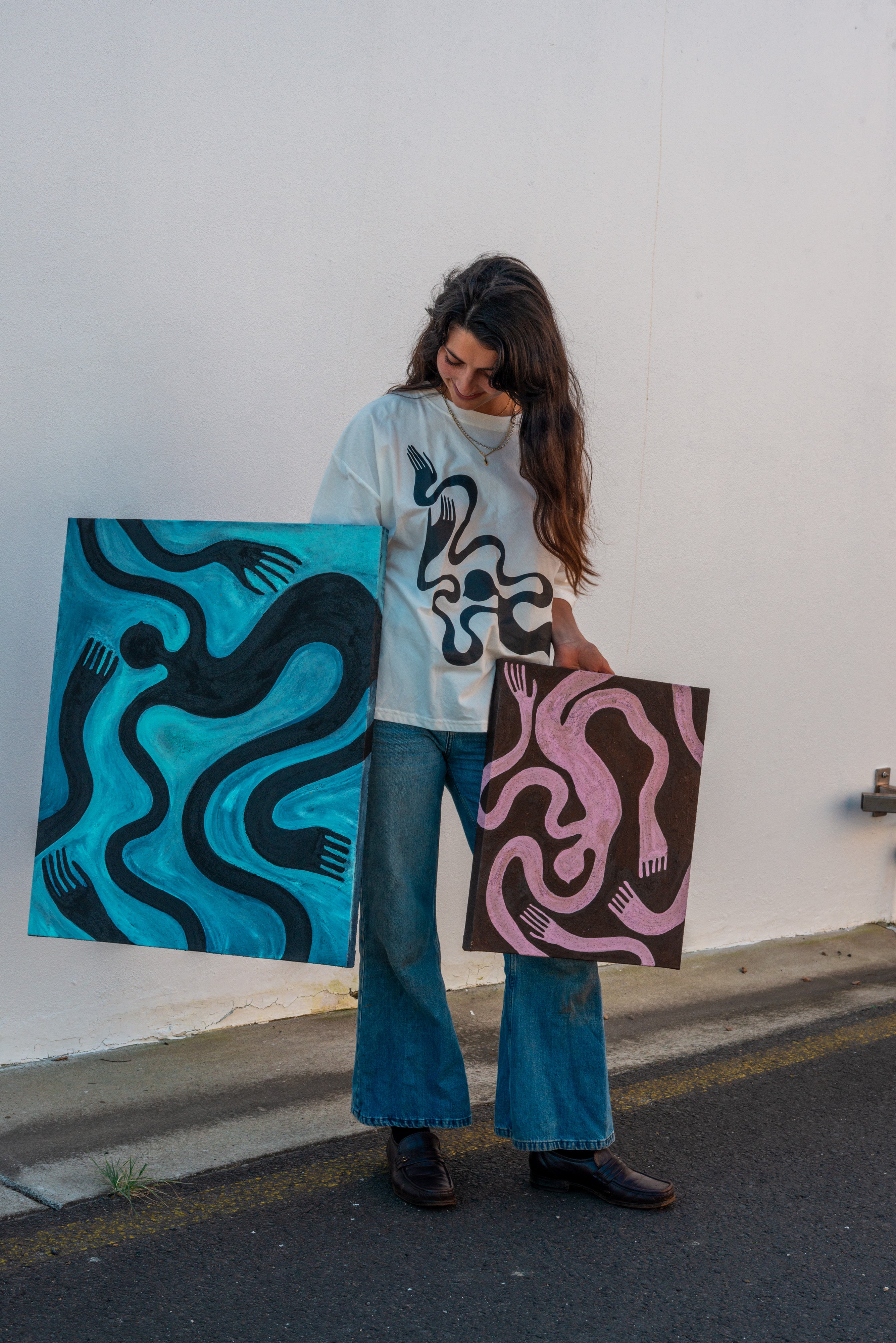 ‘Guardians’ by Sophie Taylor Artist Tee - Atmosea