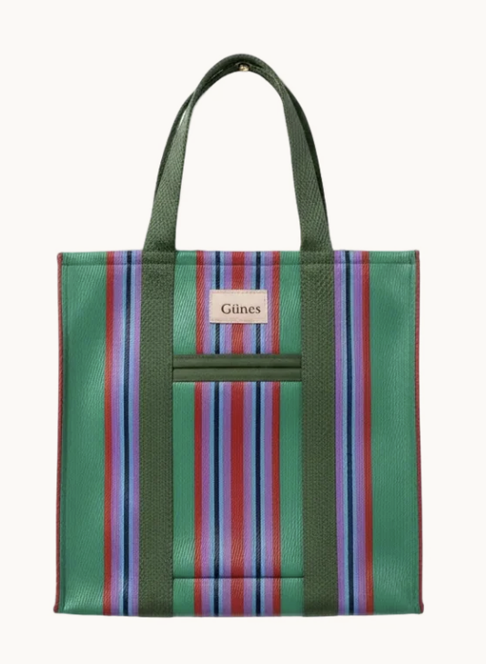 Gunes Box Tote Teal - Gunes