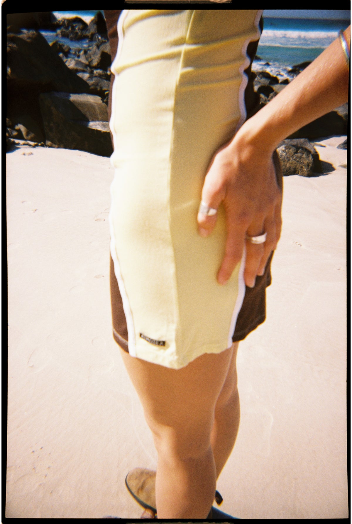 HARPER STRAPLESS BAMBOO MINI DRESS - Atmosea