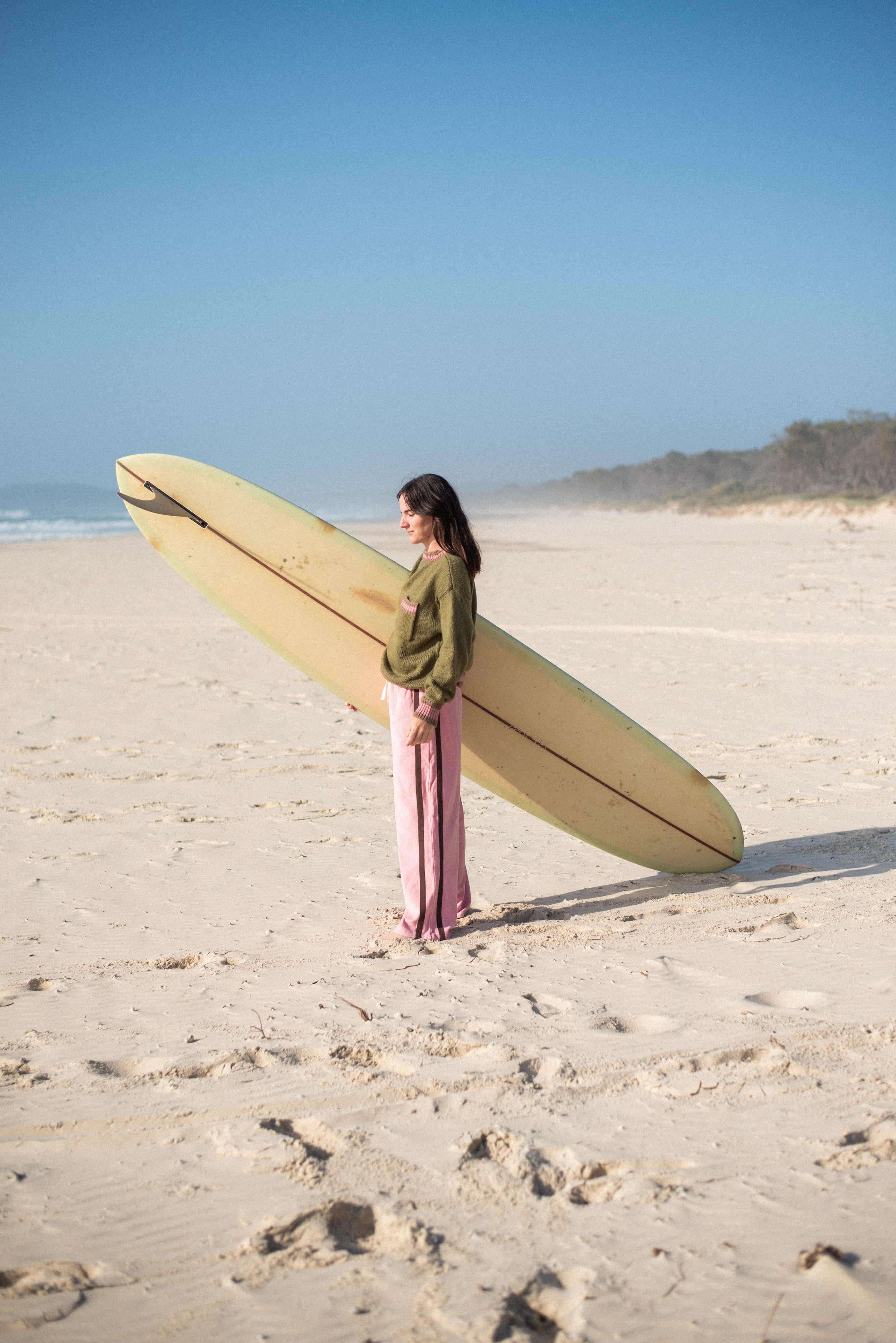 Khaki Knit Jumper - Atmosea