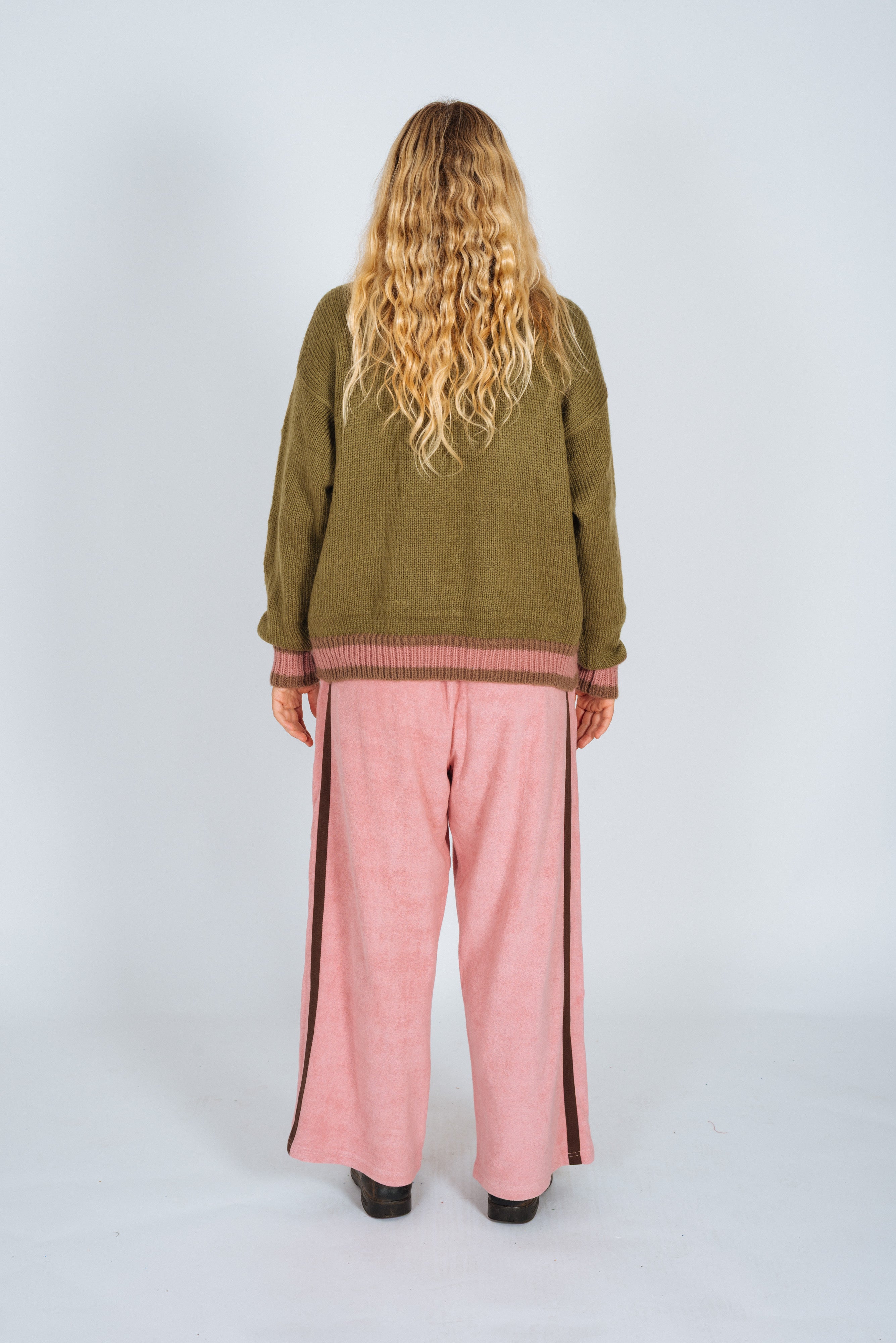 Khaki Knit Jumper - Atmosea