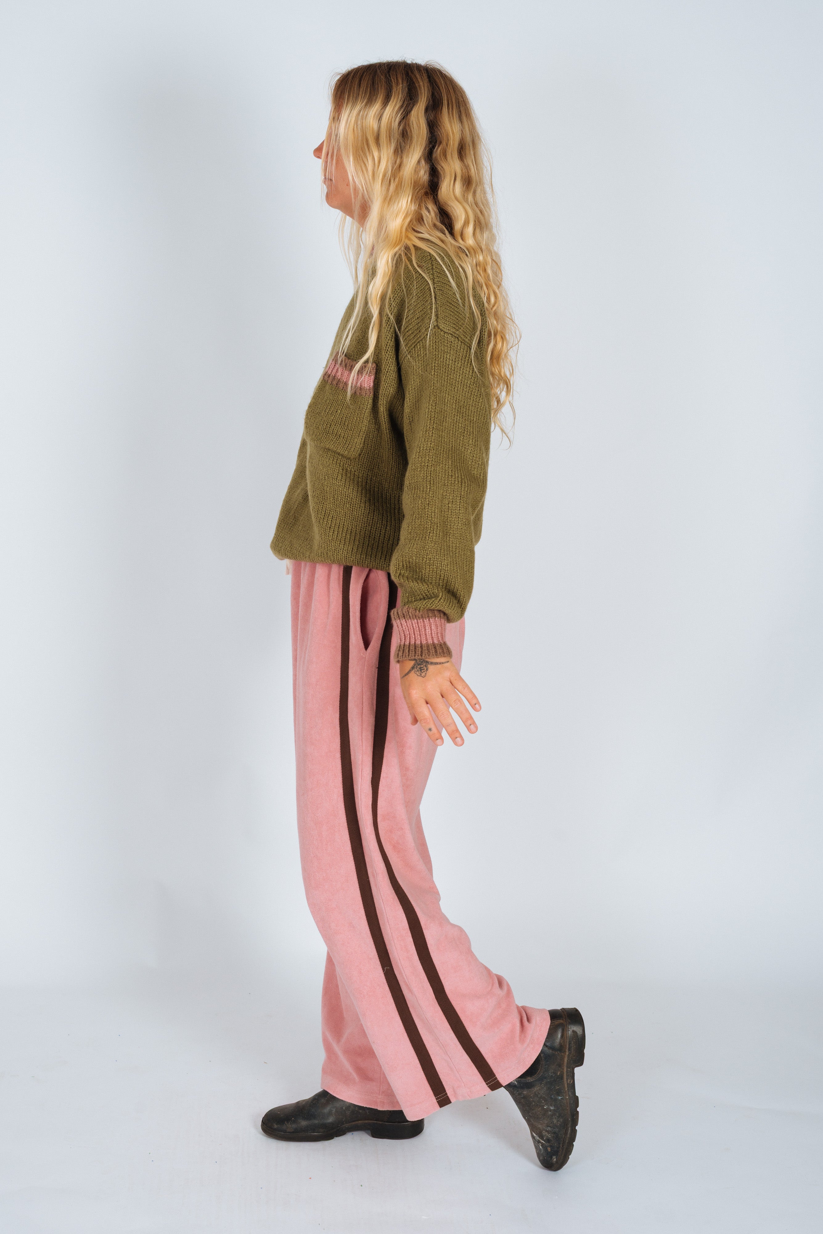 Khaki Knit Jumper - Atmosea