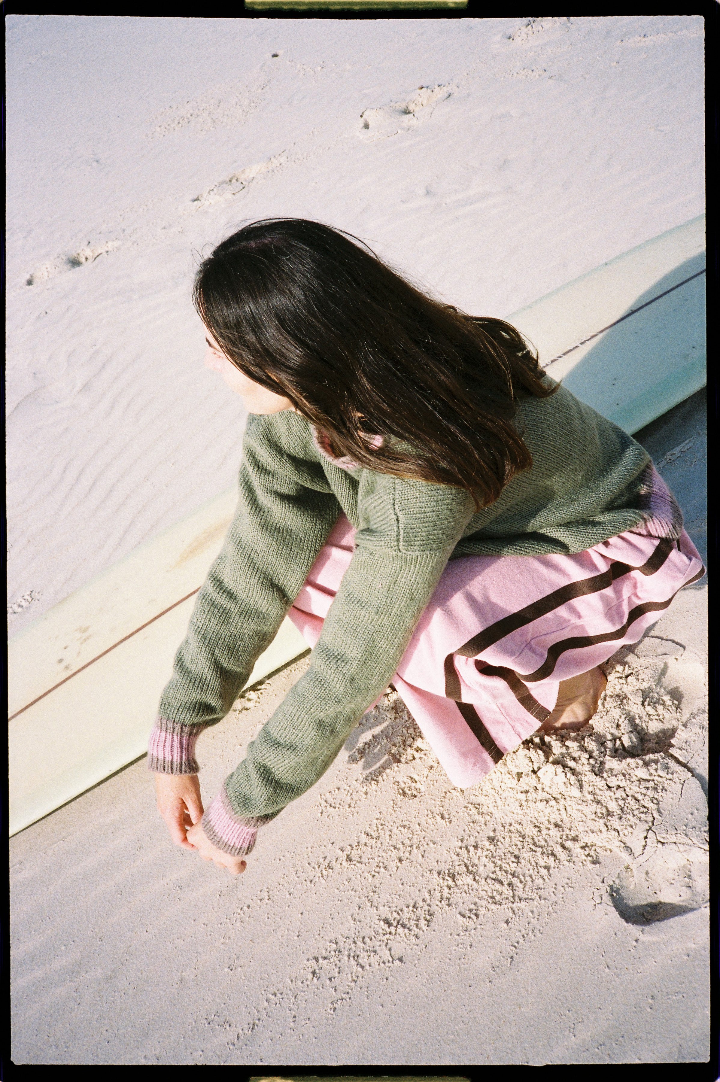 Khaki Knit Jumper - Atmosea