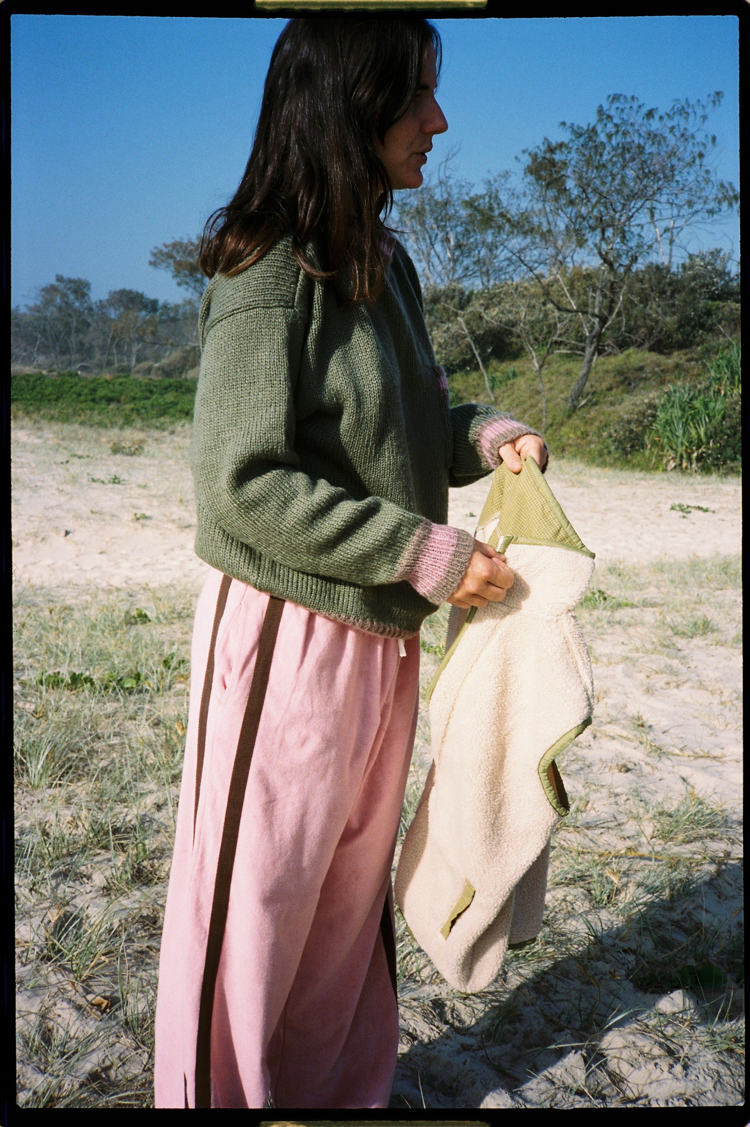 Khaki Knit Jumper - Atmosea
