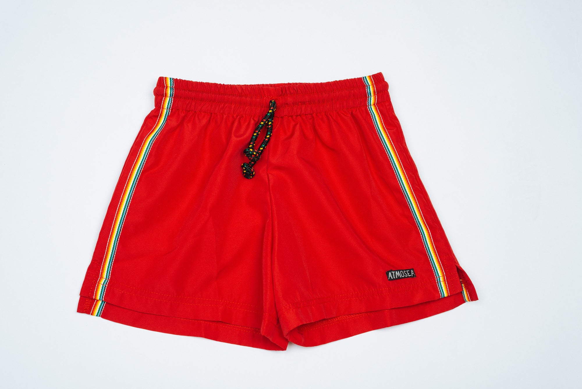 Kids Boardshorts Rainbow Red - Atmosea