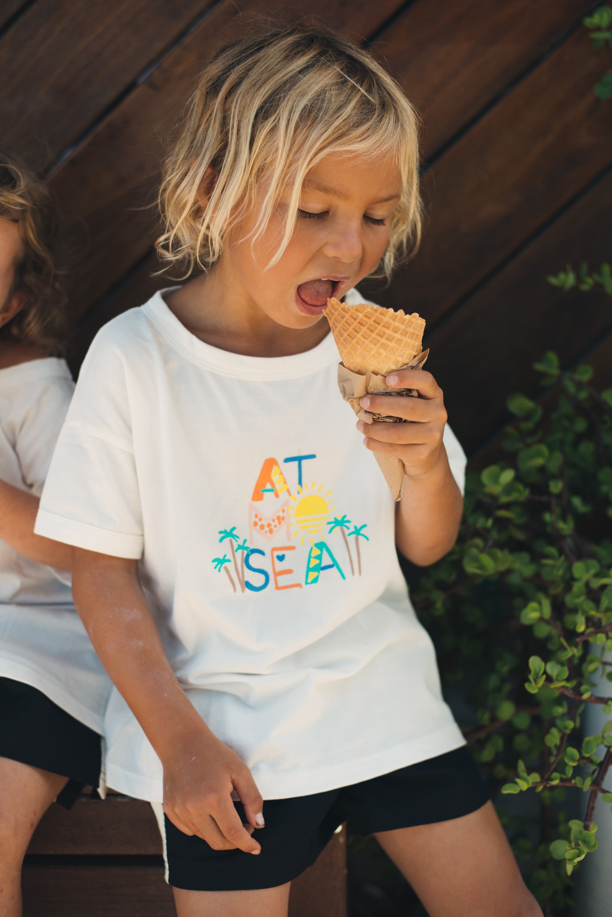 Kids Fun Tee White - Atmosea