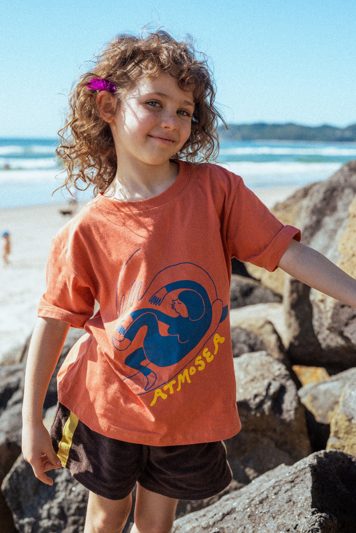 KIDS 'Get barreled' By Ty Willams x Atmosea - Artist Tee - Atmosea