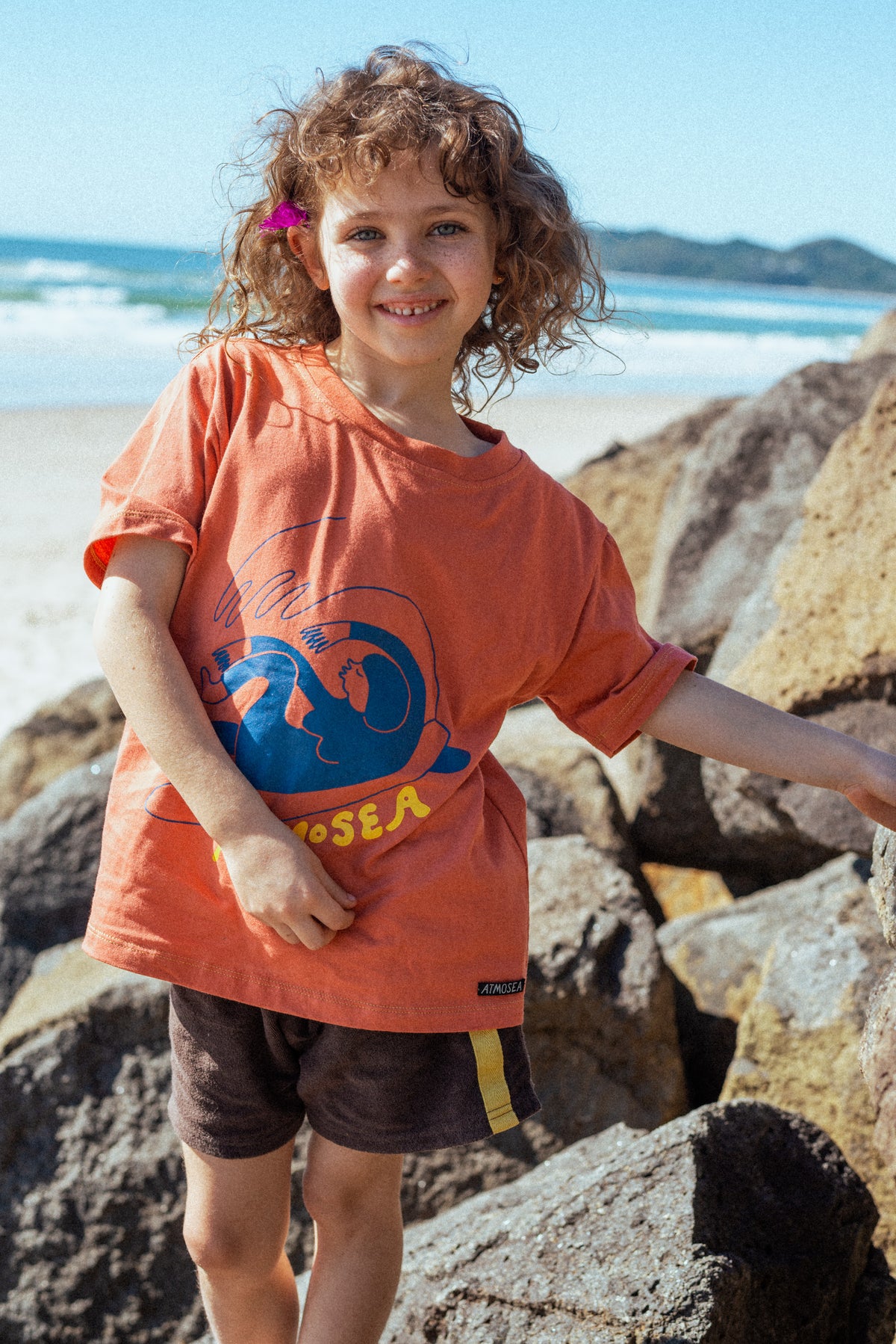 KIDS 'Get barreled' By Ty Willams x Atmosea - Artist Tee - Atmosea