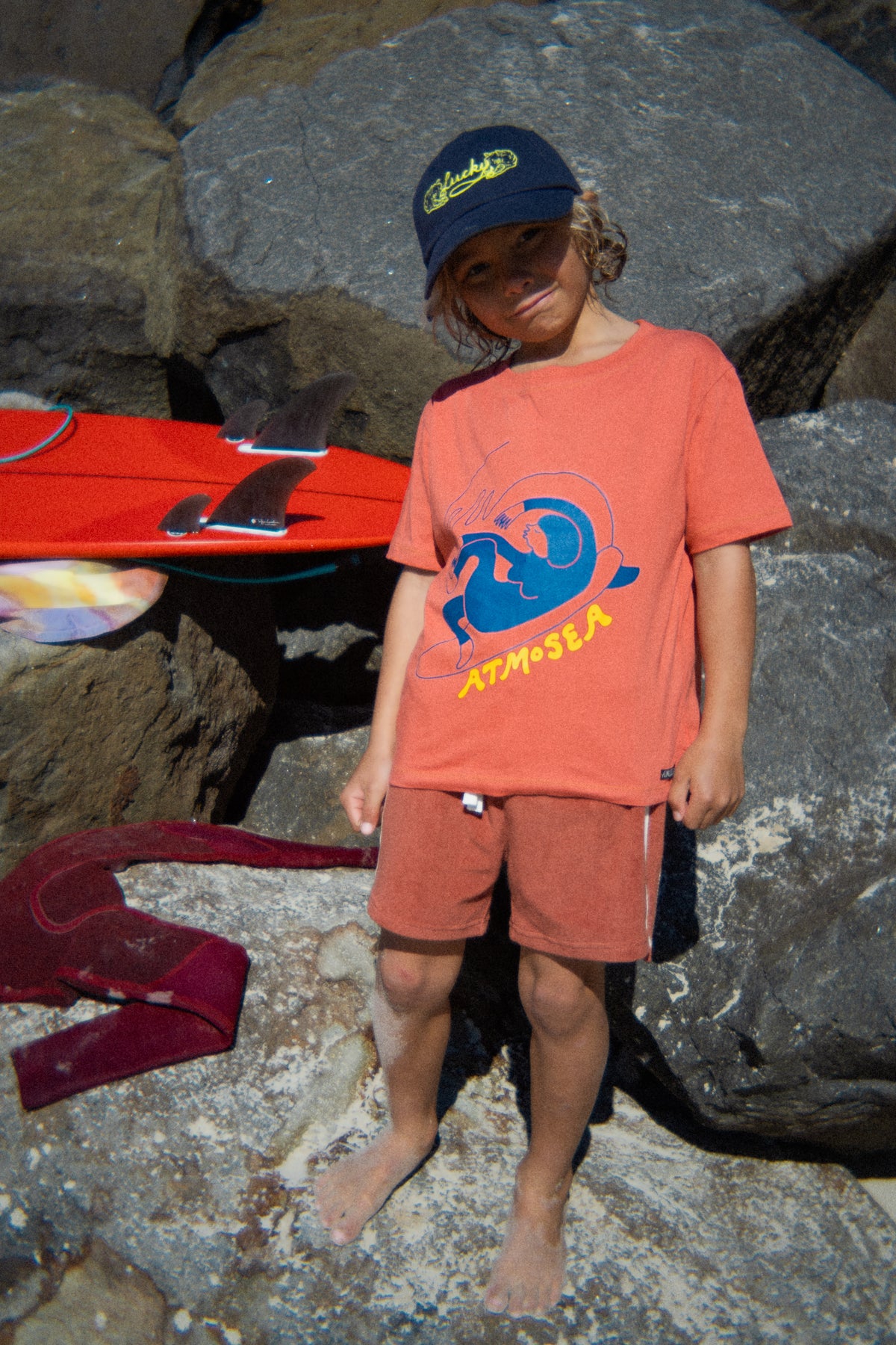 KIDS 'Get barreled' By Ty Willams x Atmosea - Artist Tee - Atmosea