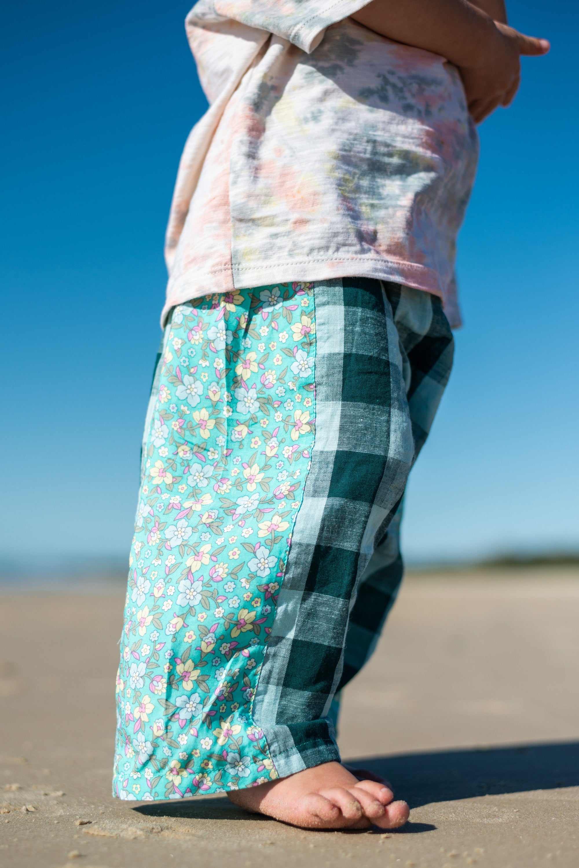 Kids Patchwork Pants - Atmosea