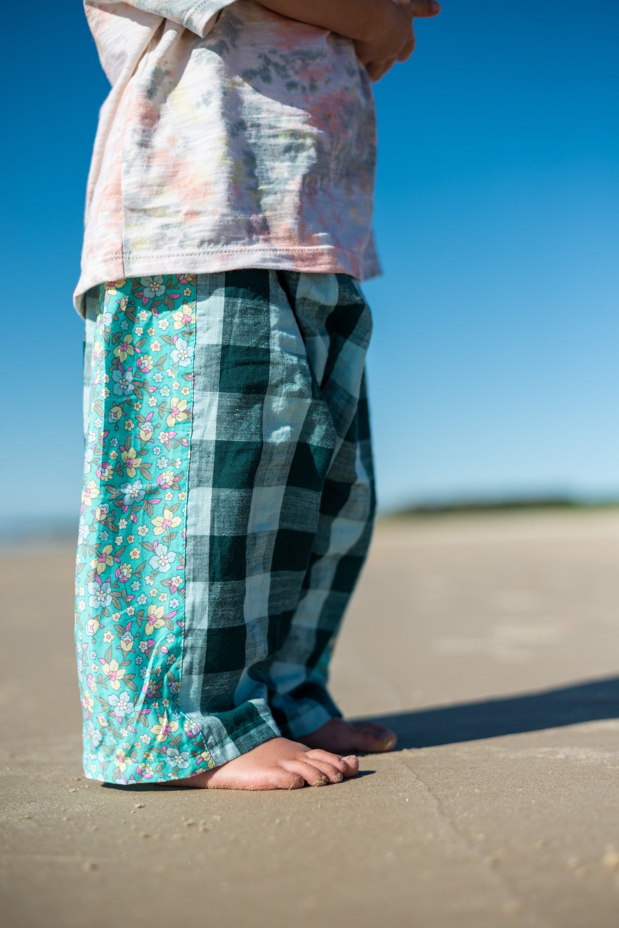 Kids Patchwork Pants - Atmosea