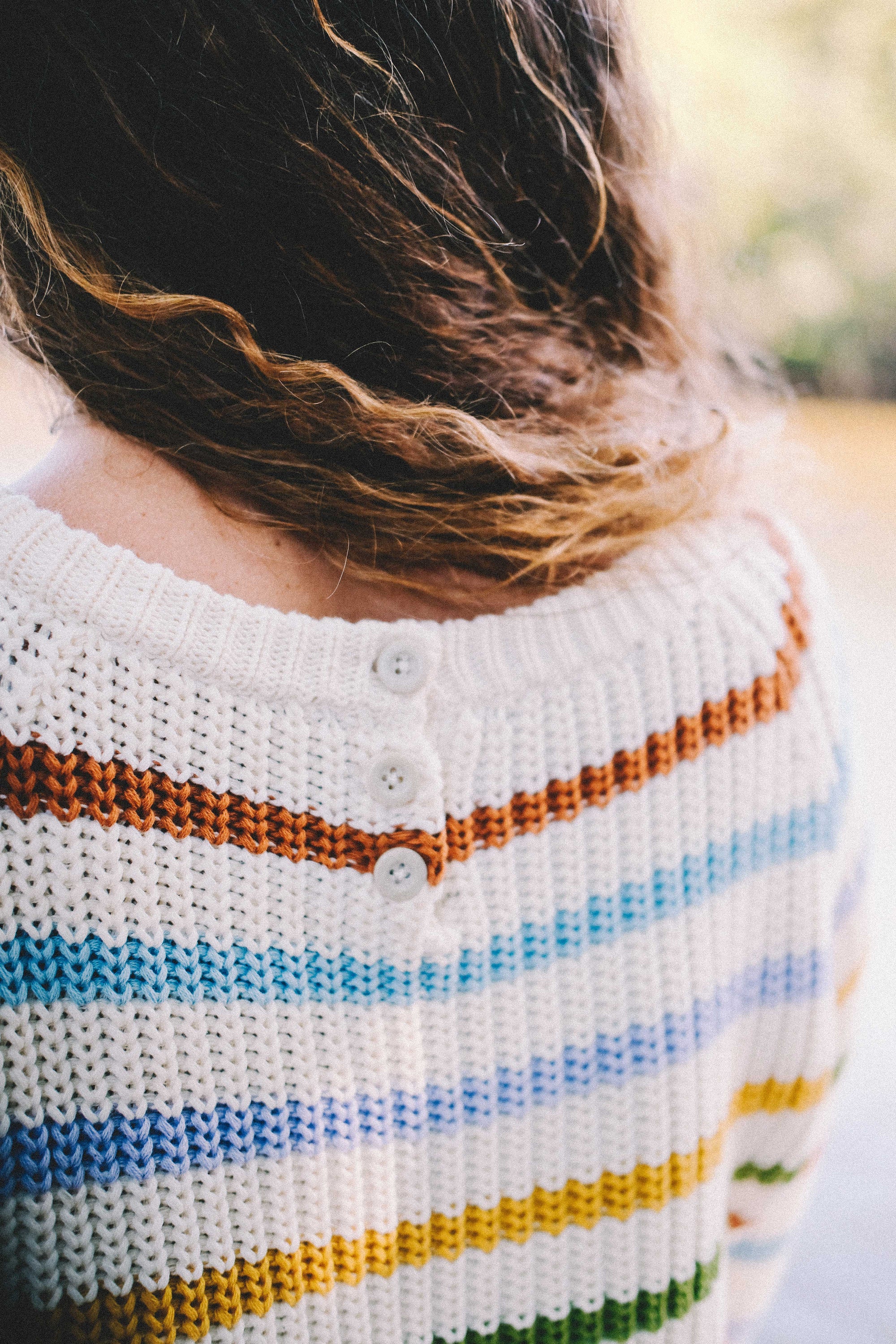 Knit in Rainbow Stripe - Atmosea