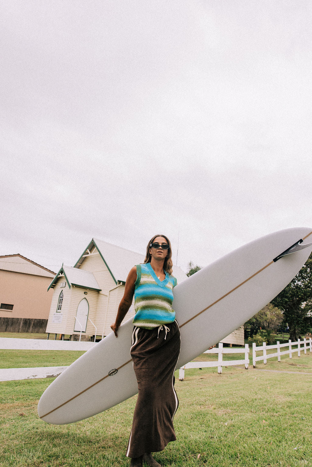 Knit Vest Ocean - Atmosea