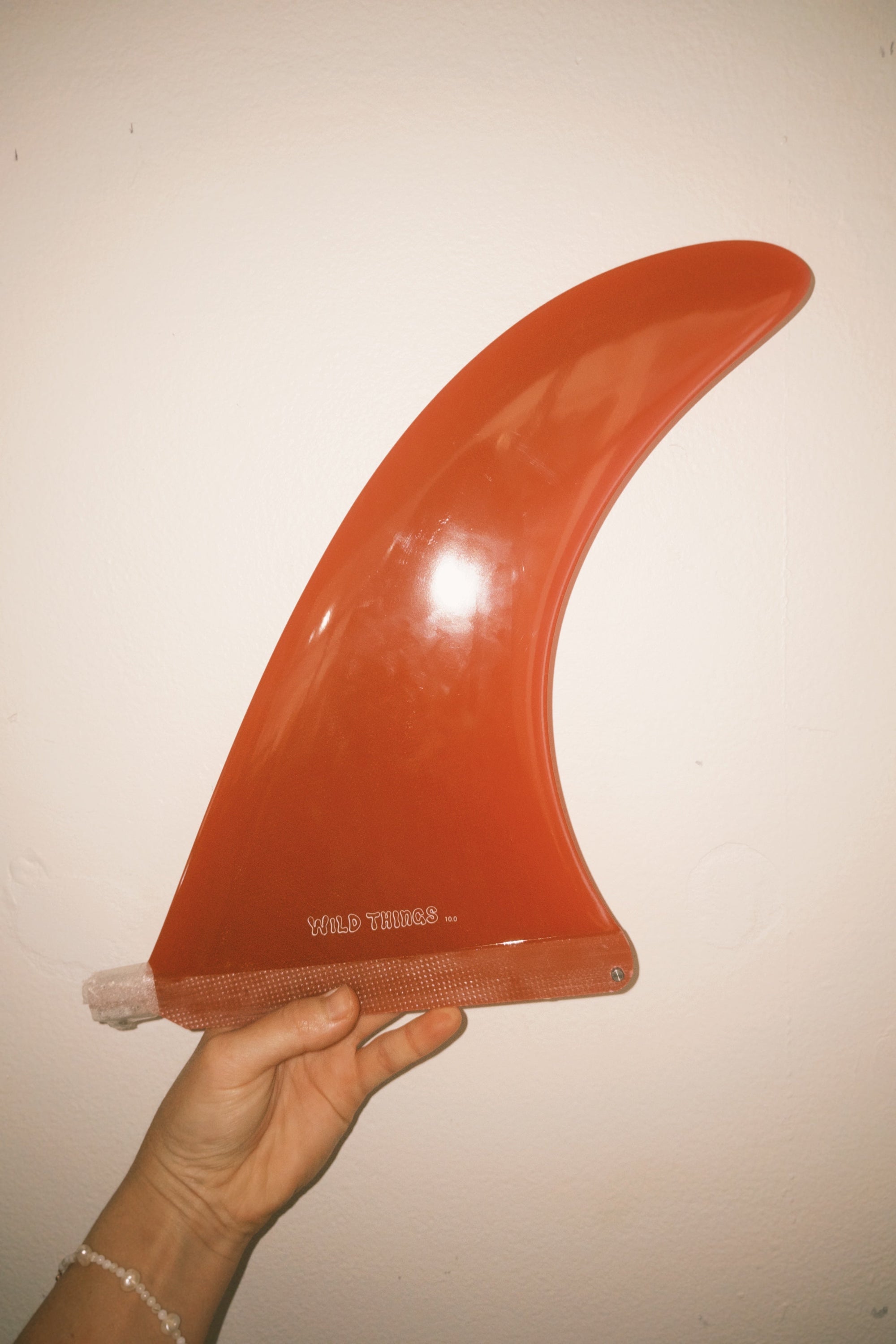 Log Fin 10 Polish Red - Wild Things