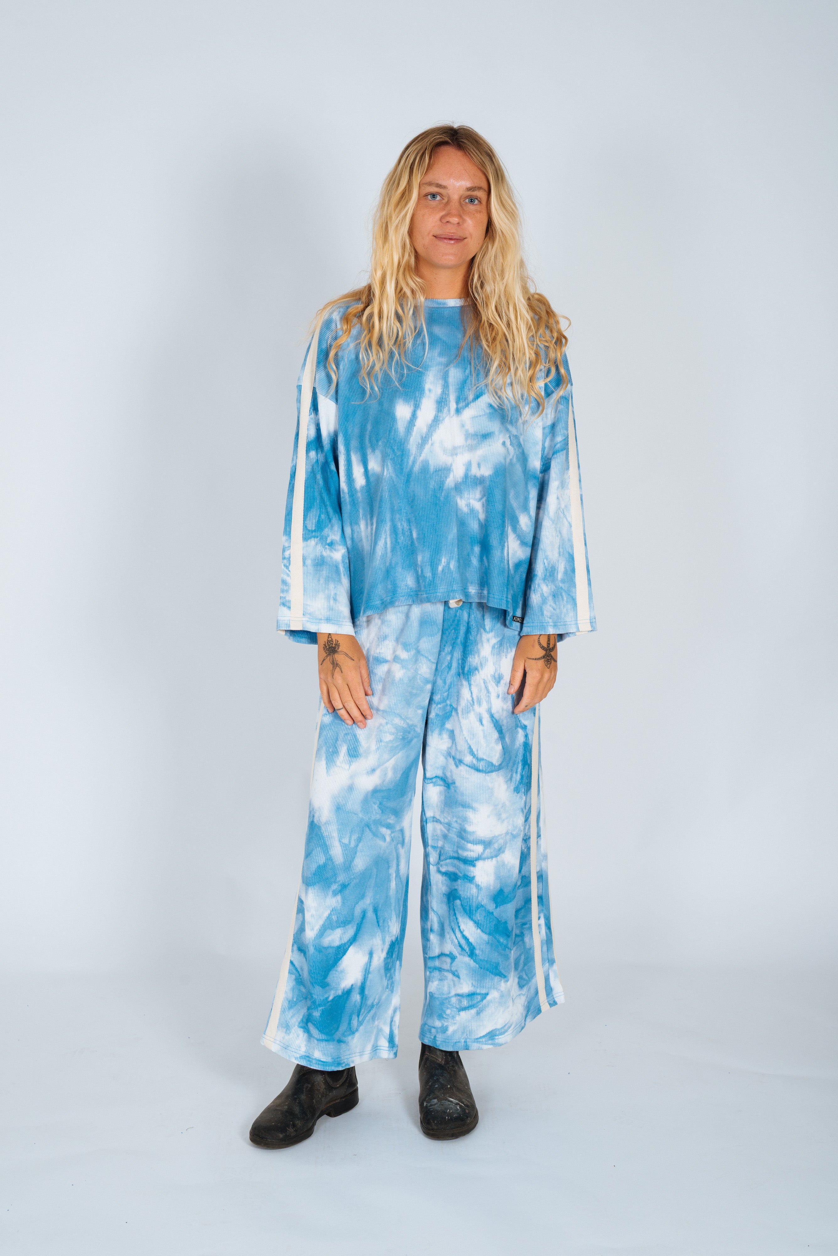 Lounge Pants in Cloud Tie Dye - Atmosea