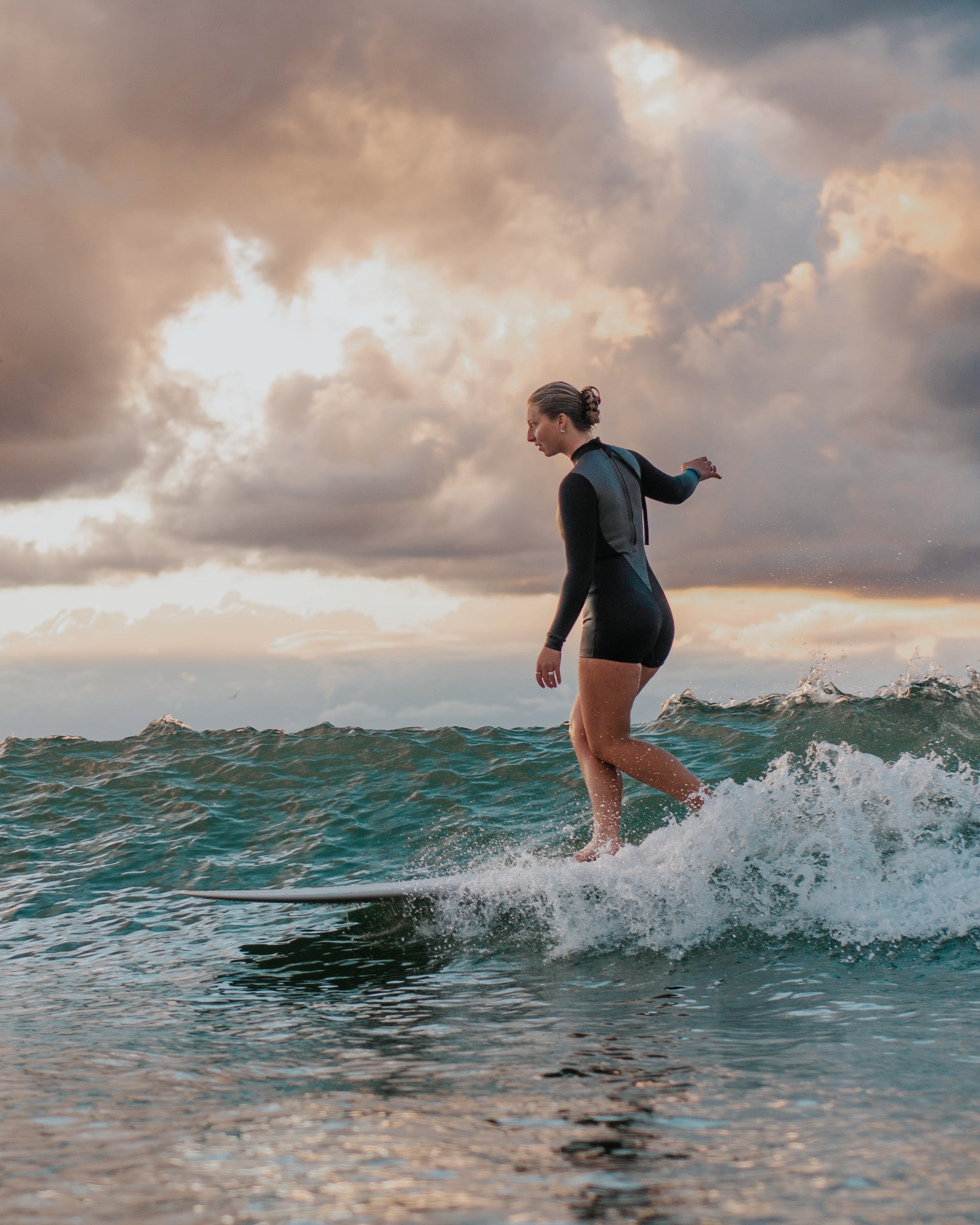 Mars Springsuit in Black - Atmosea