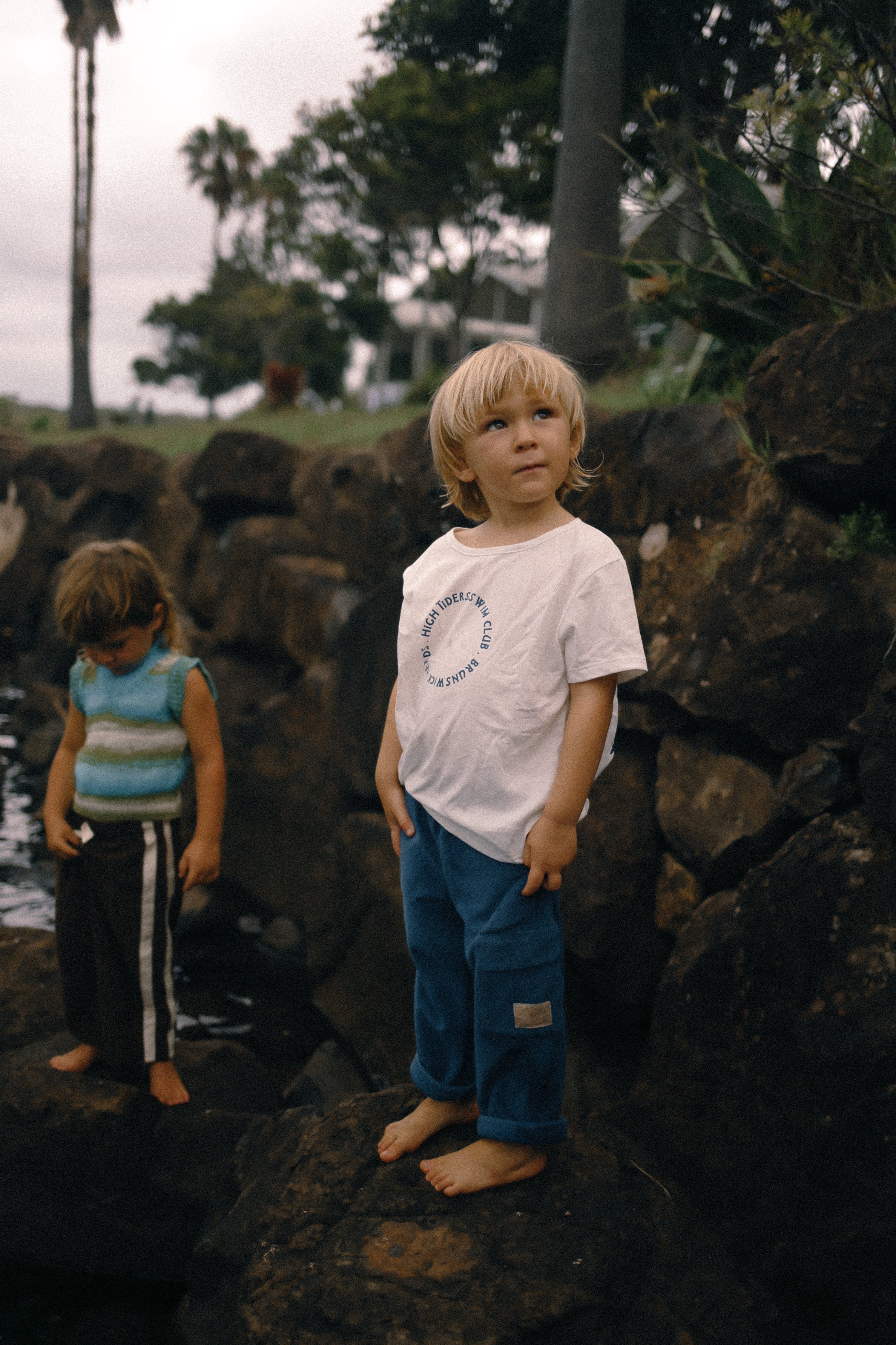 Mini High Tiders Cargo Pant Navy - Atmosea