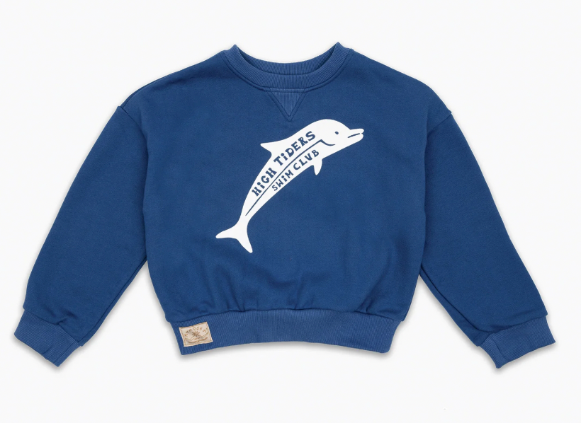 Mini High Tiders Sweater Navy - Atmosea