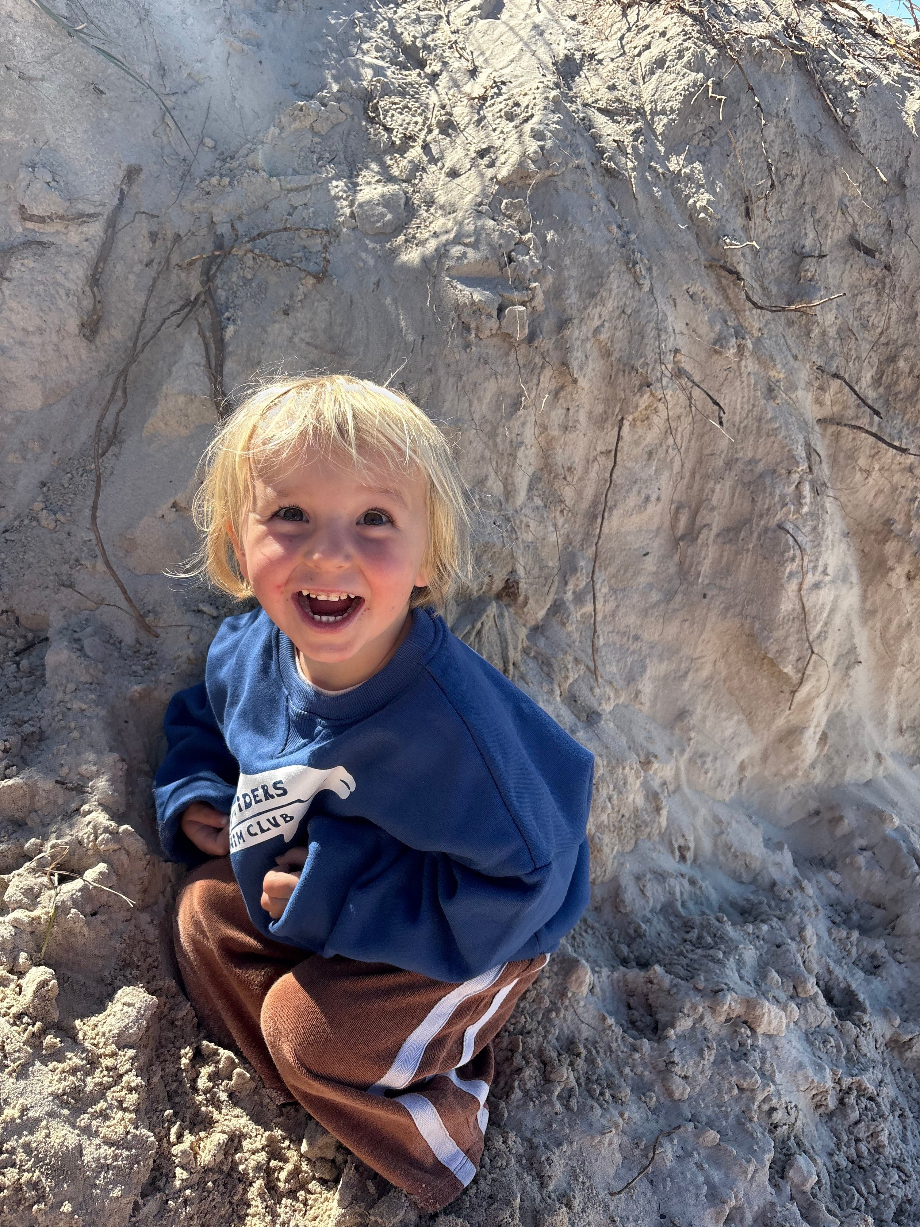 Mini High Tiders Sweater Navy - Atmosea