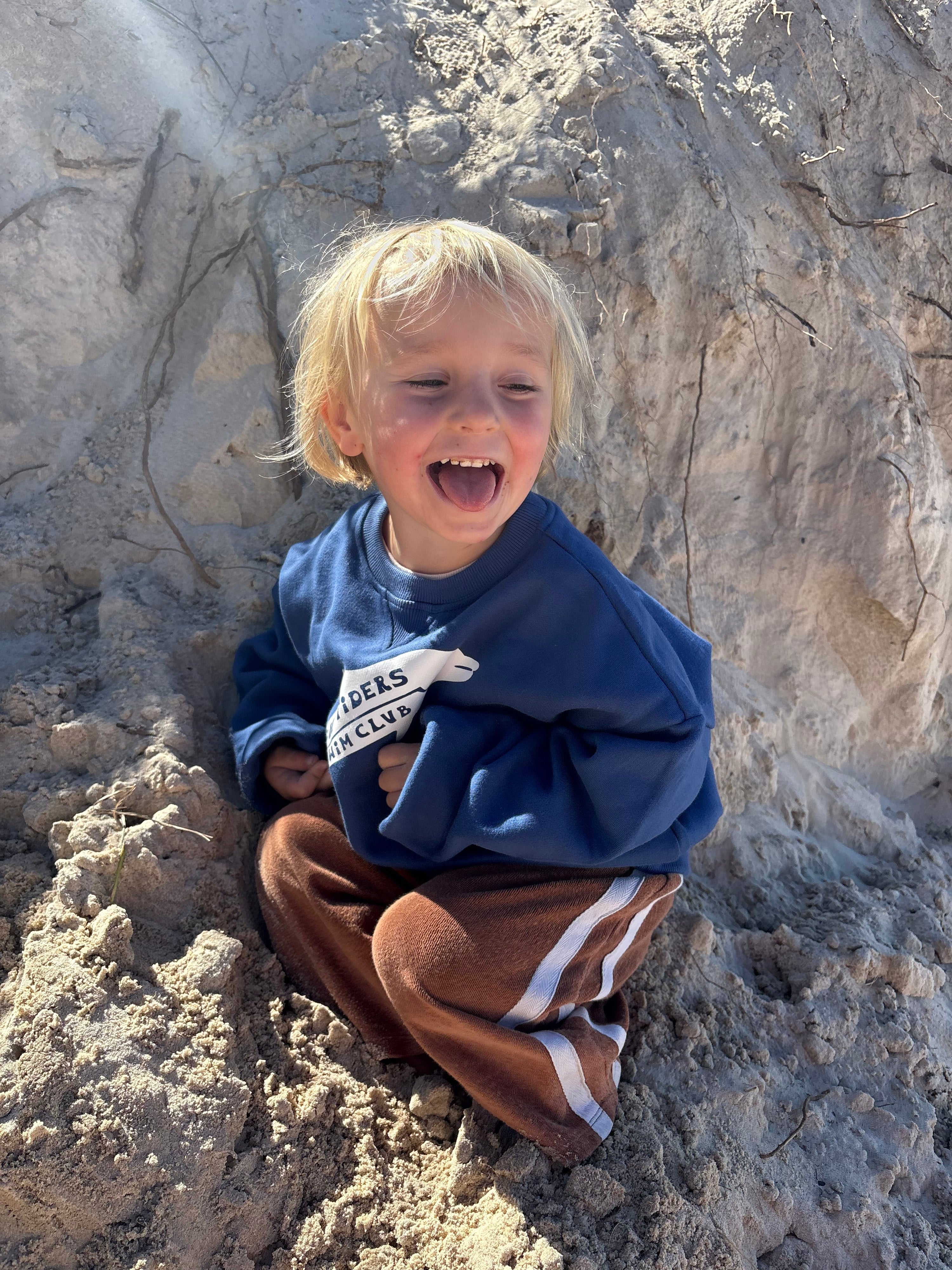 Mini High Tiders Sweater Navy - Atmosea