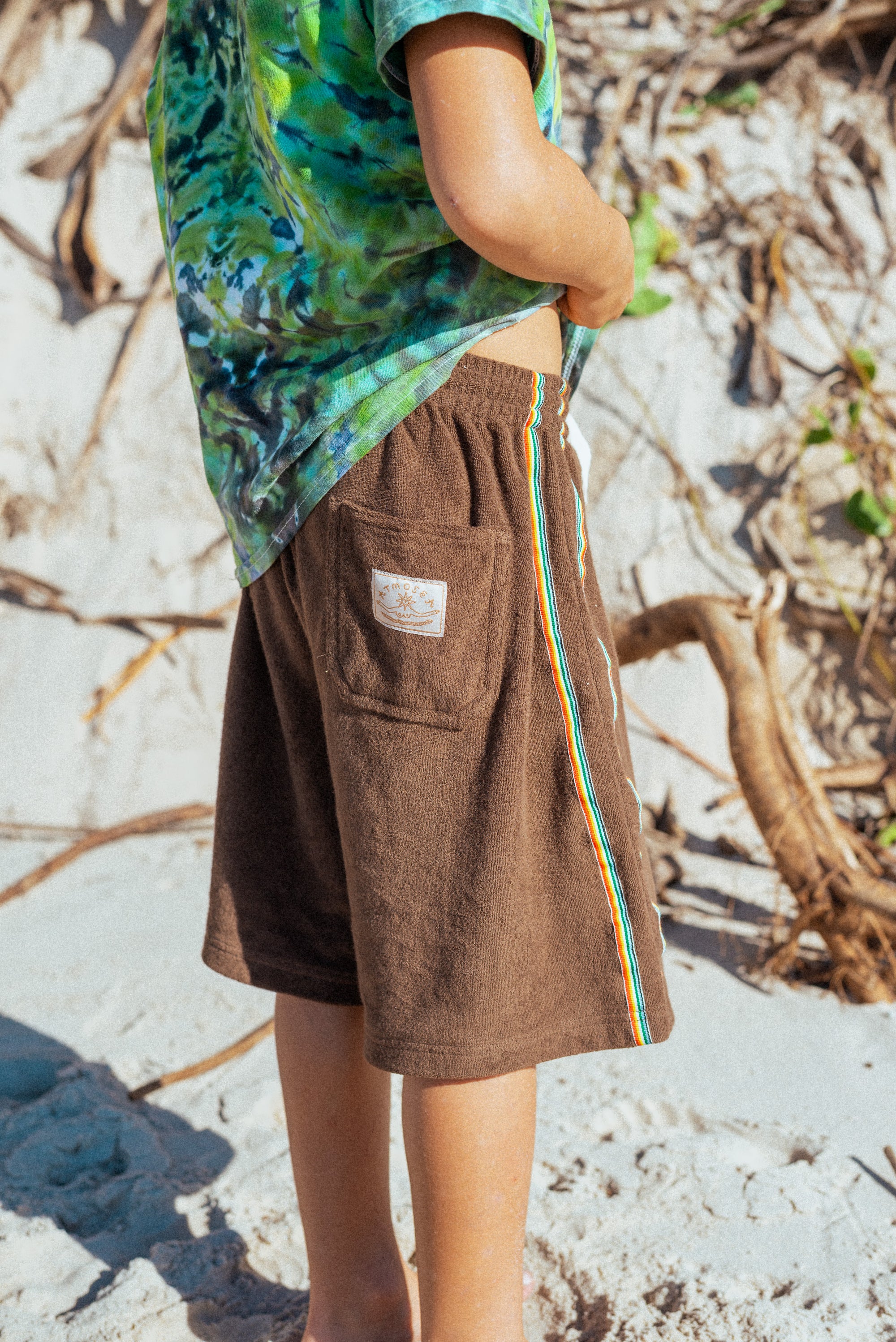 Mini Long Shorts Chocolate - Atmosea