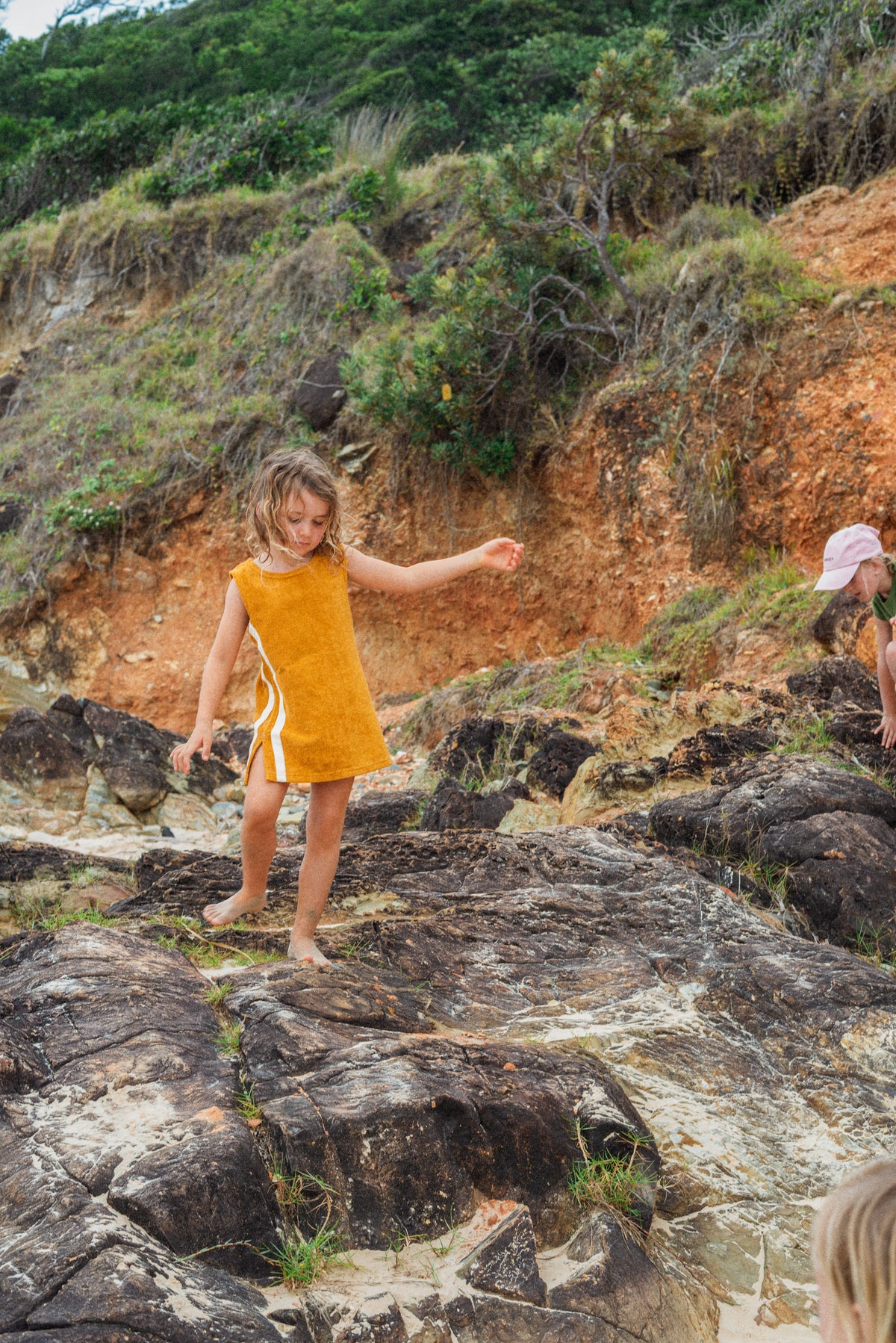 Mini Sporty Dress in Mango - Atmosea