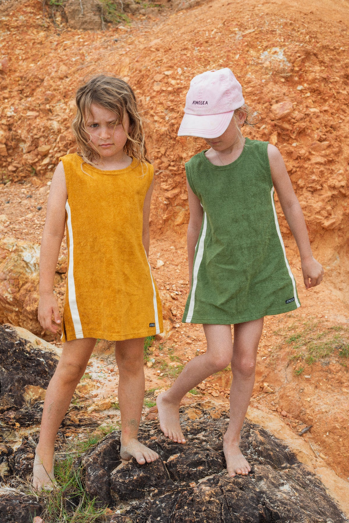 Mini Sporty Dress in Mango - Atmosea