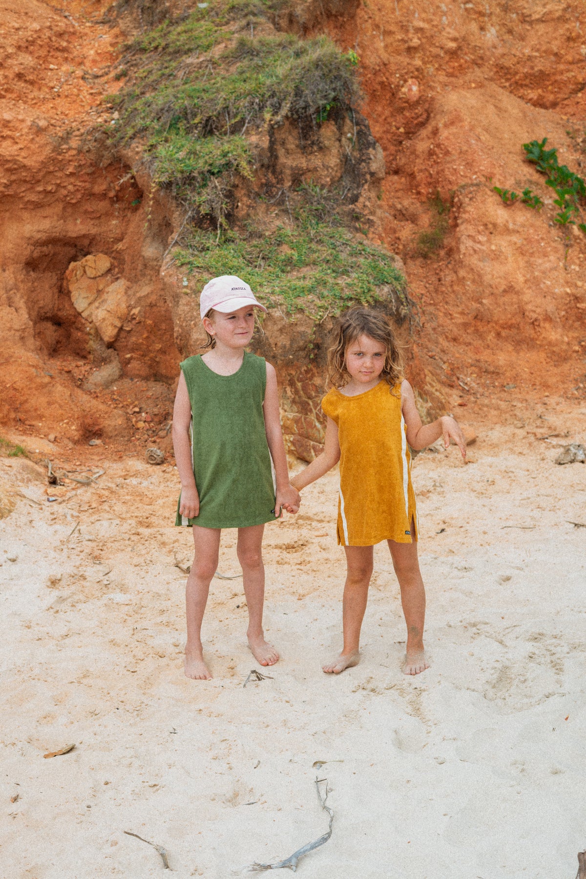 Mini Sporty Dress in Mango - Atmosea