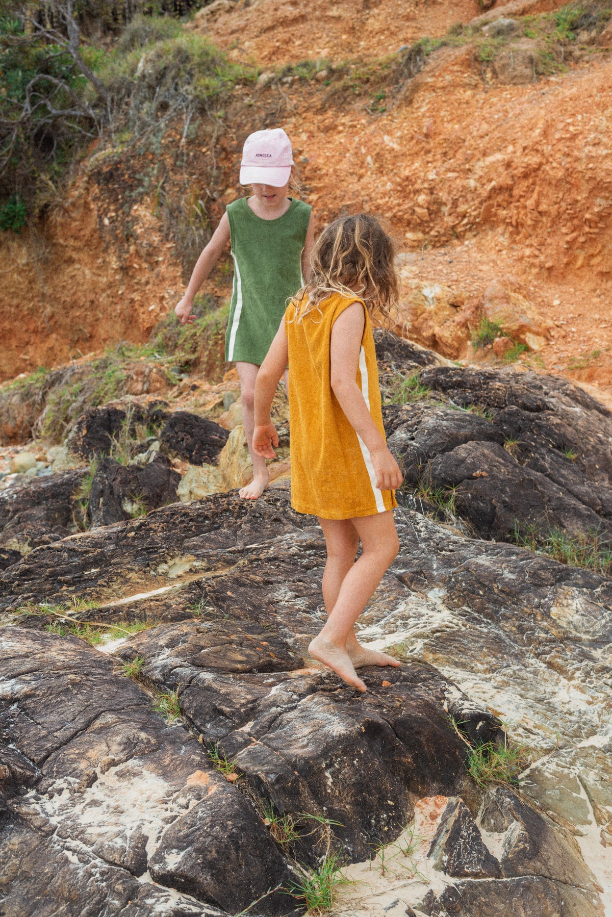Mini Sporty Dress in Mango - Atmosea