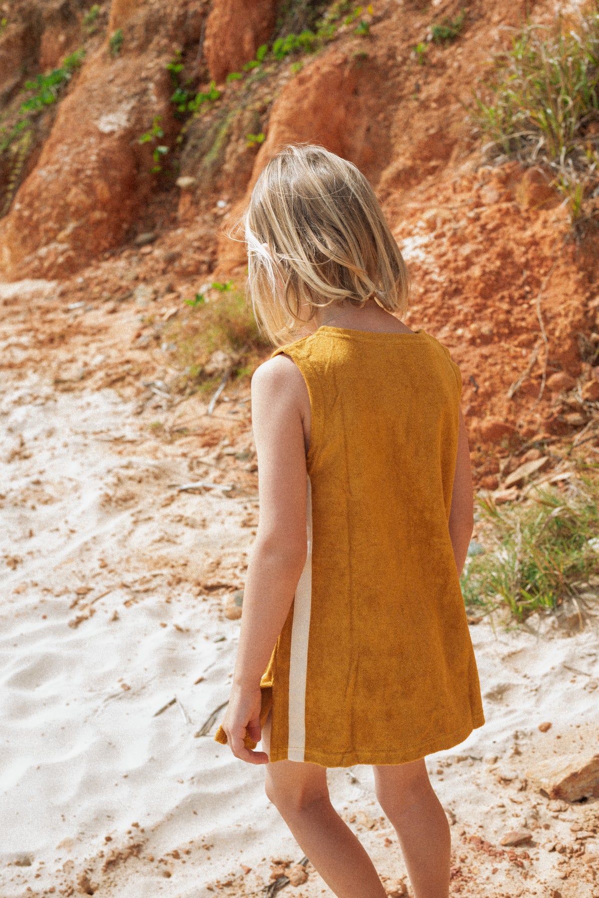 Mini Sporty Dress in Mango - Atmosea