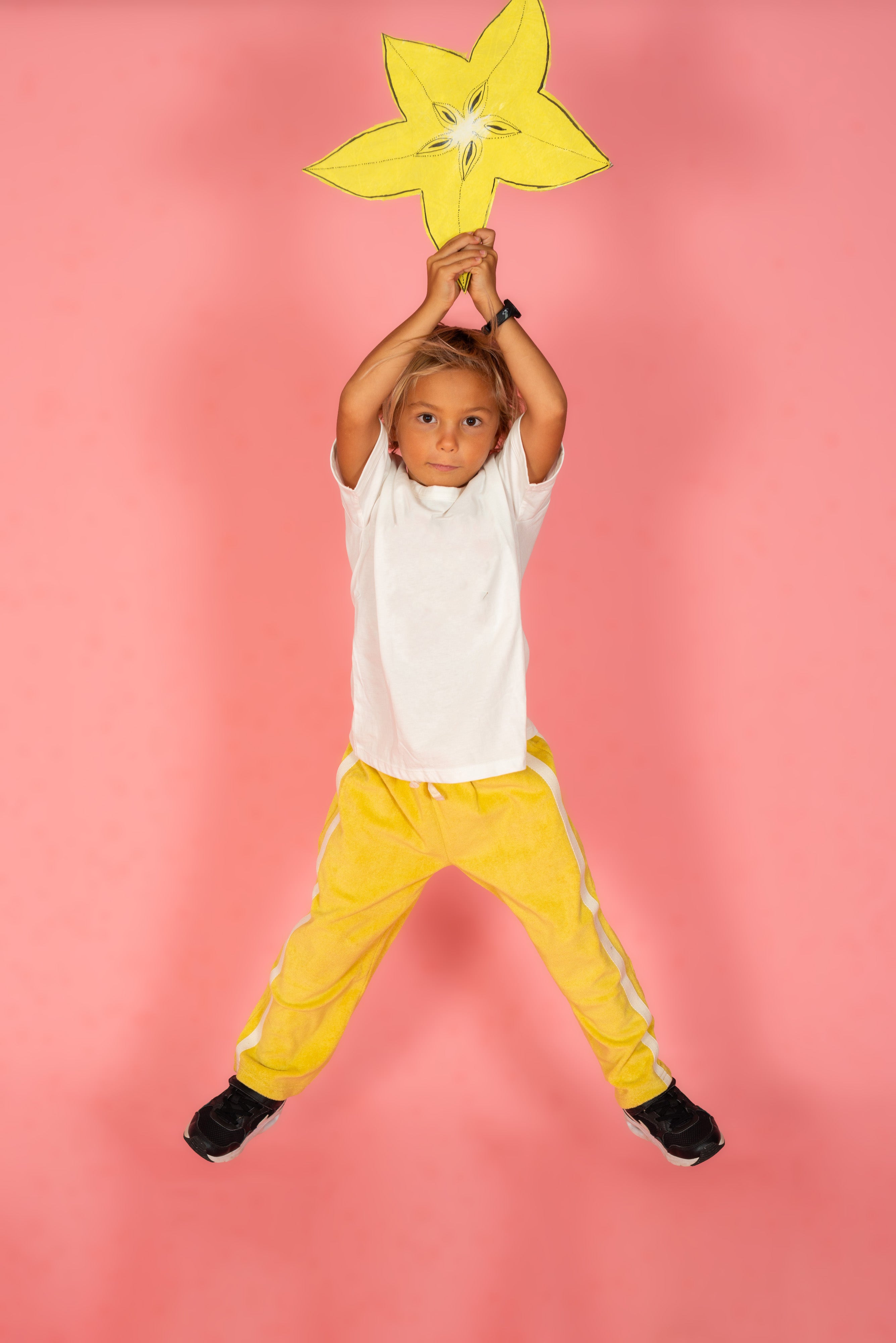 Mini Terry Pant in Butter - Atmosea