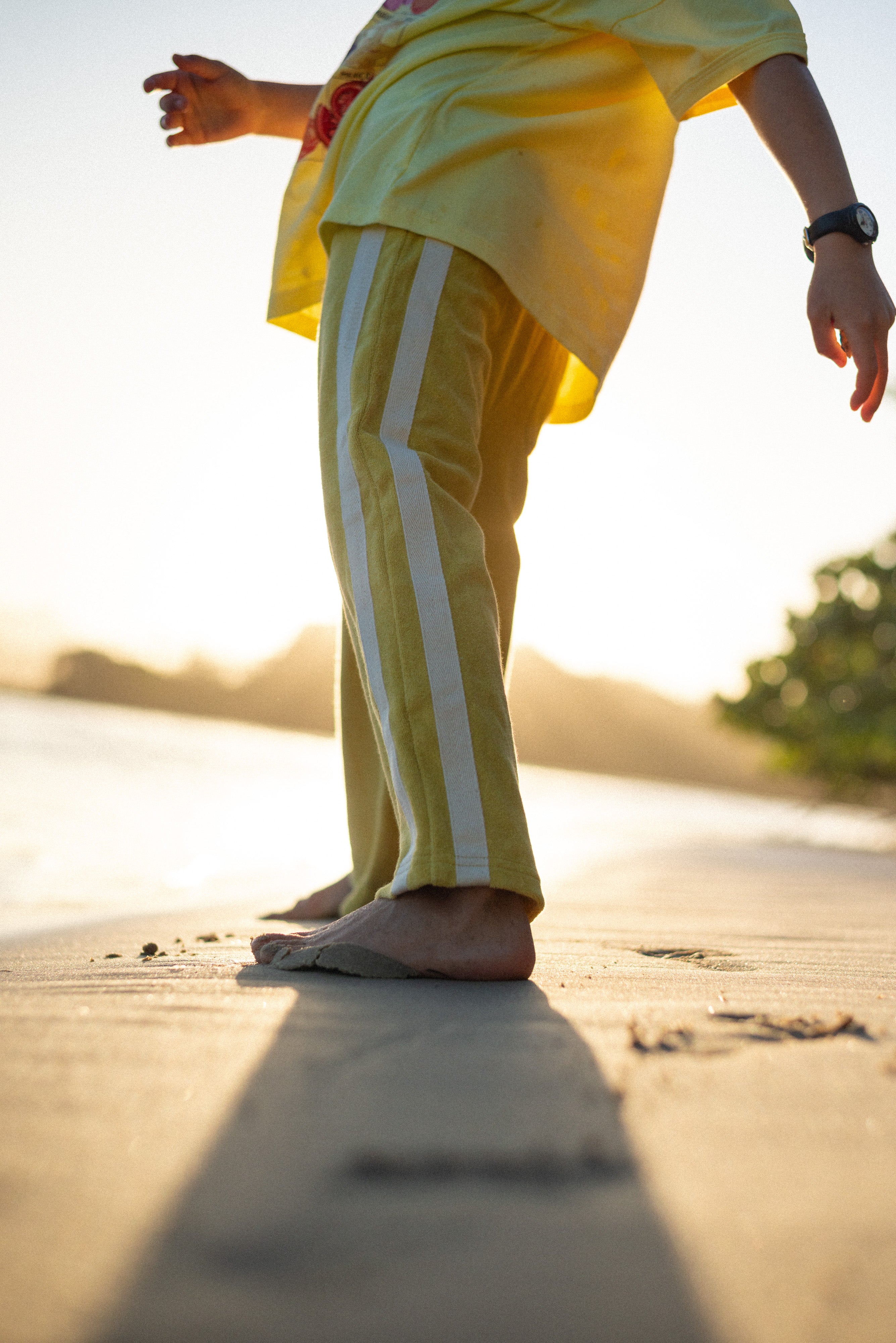 Mini Terry Pant in Butter - Atmosea