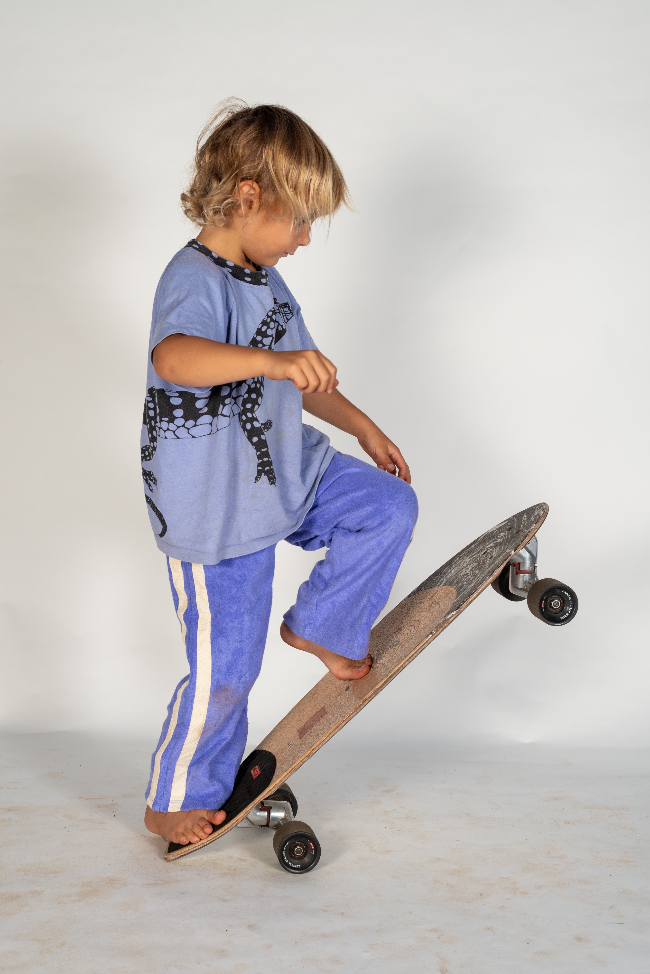 Mini Terry Pant in Lavender - Atmosea
