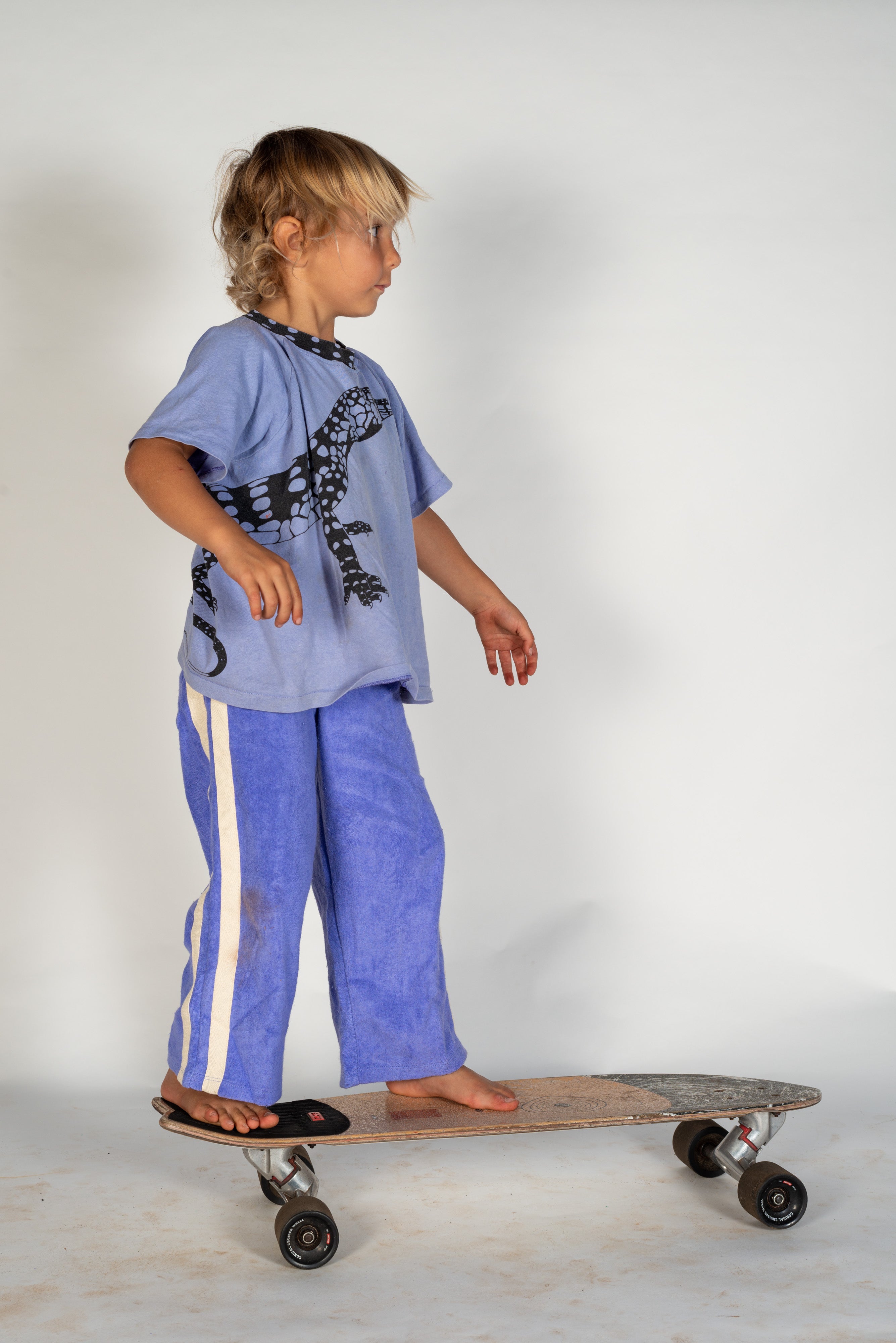 Mini Terry Pant in Lavender - Atmosea