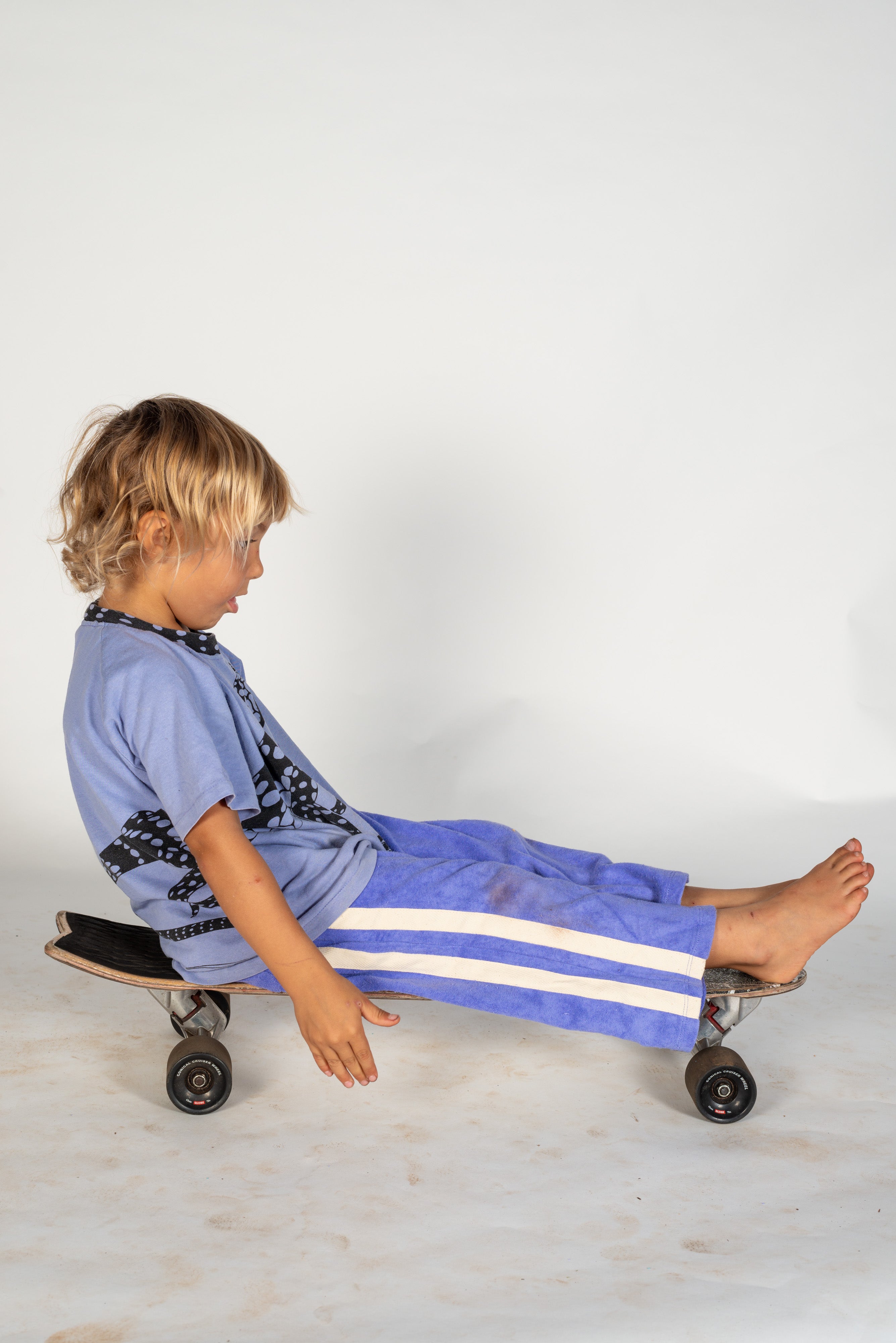 Mini Terry Pant in Lavender - Atmosea