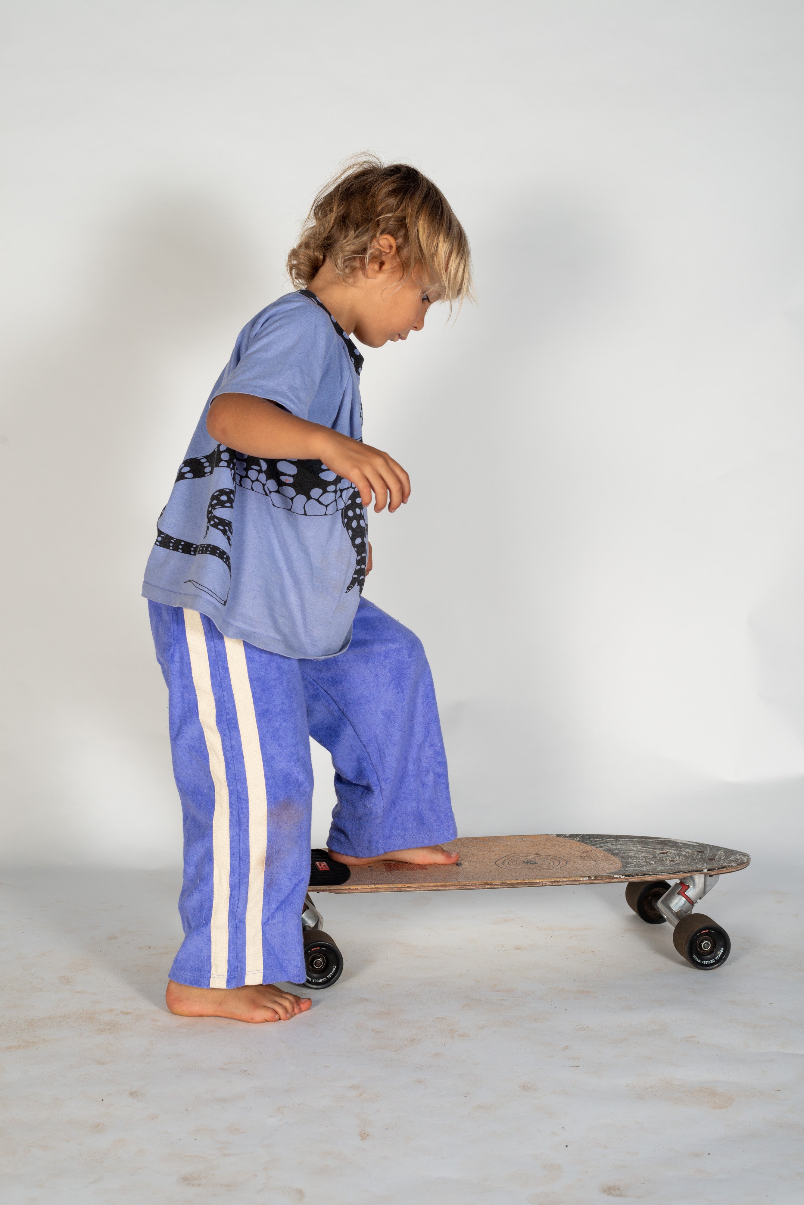 Mini Terry Pant in Lavender - Atmosea