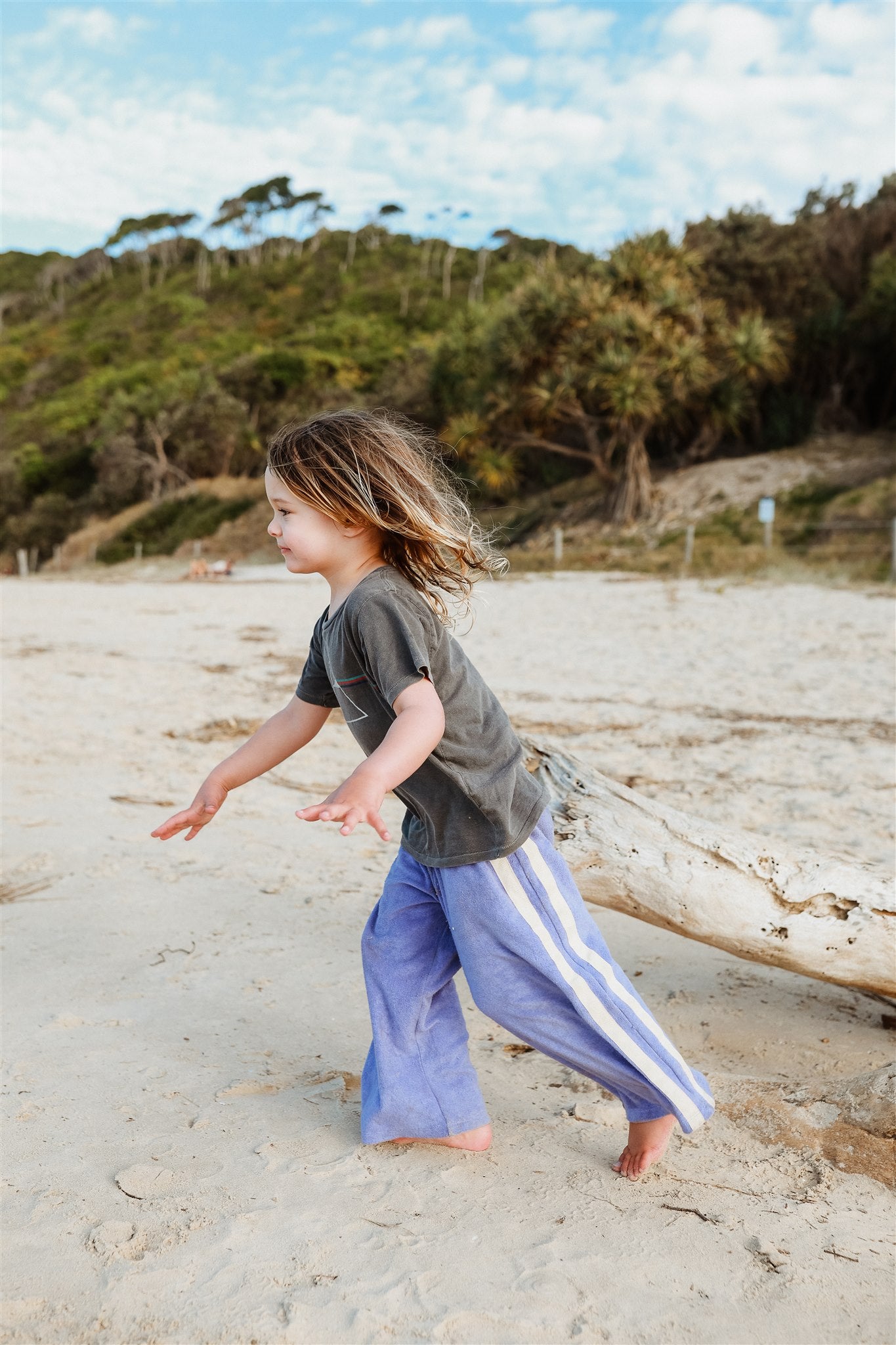 Mini Terry Pant in Lavender - Atmosea
