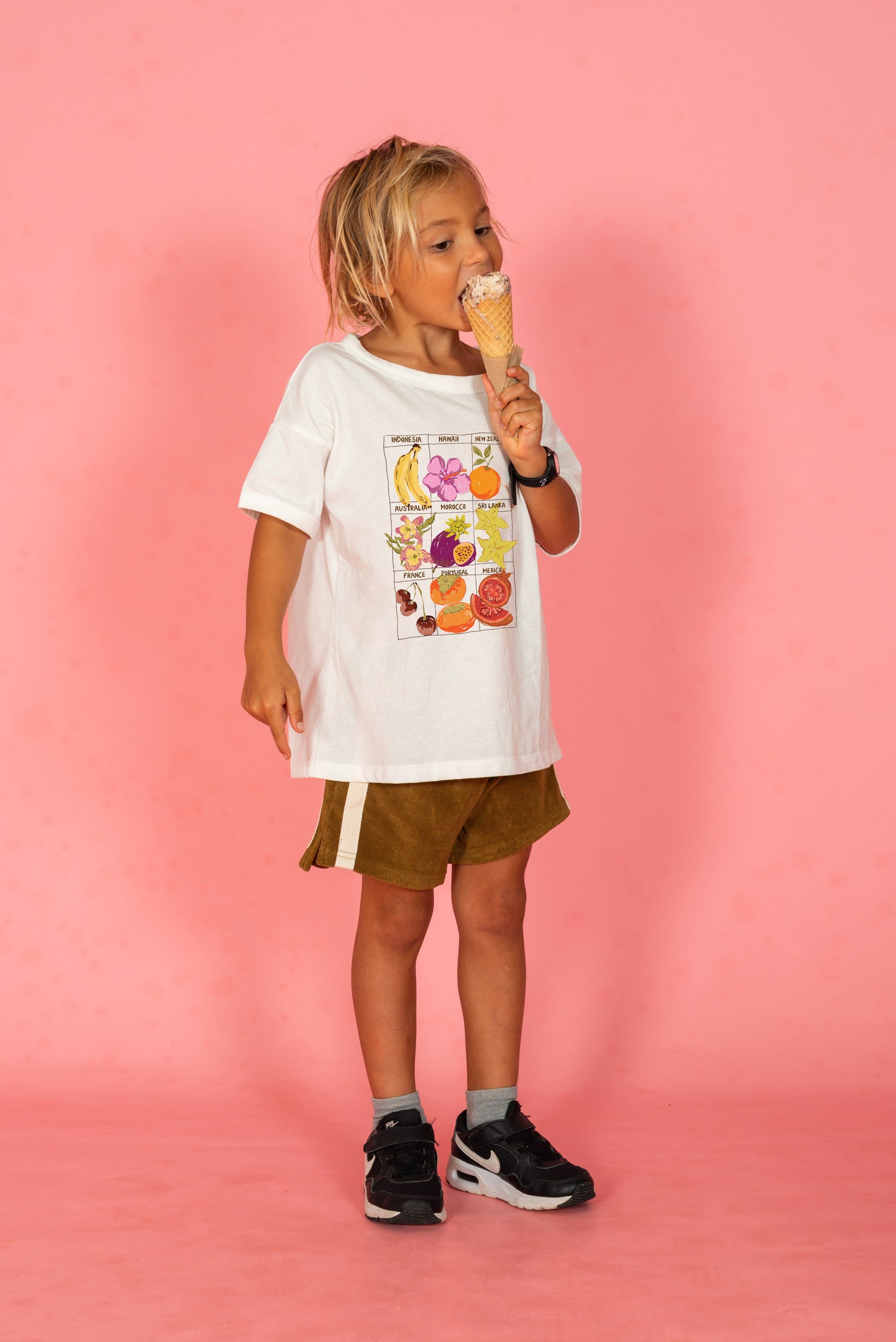 Mini Terry Towelling Shorts in Army Green - Atmosea