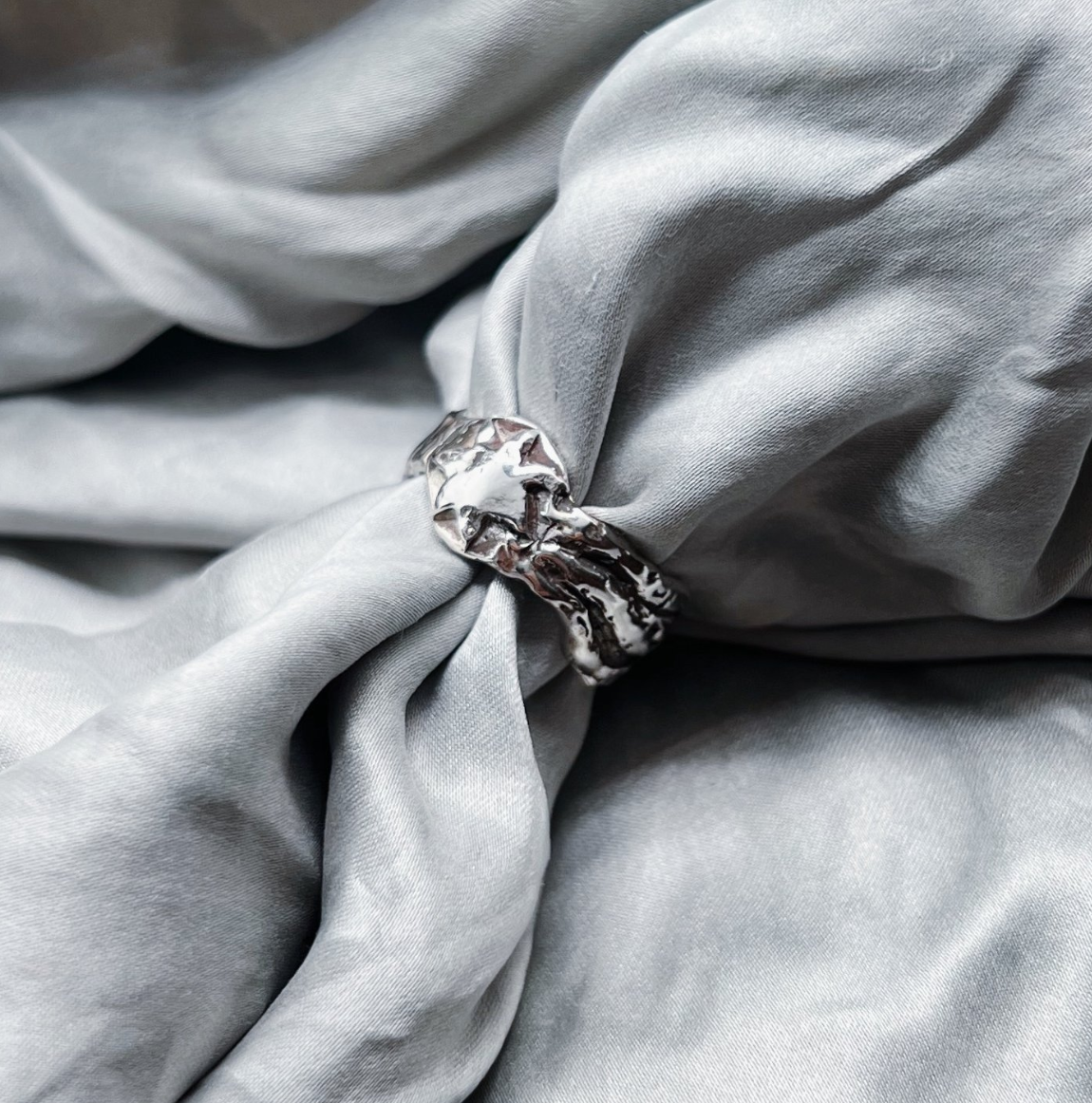 ORION - Silver Ring by Em Niwa - Em Niwa