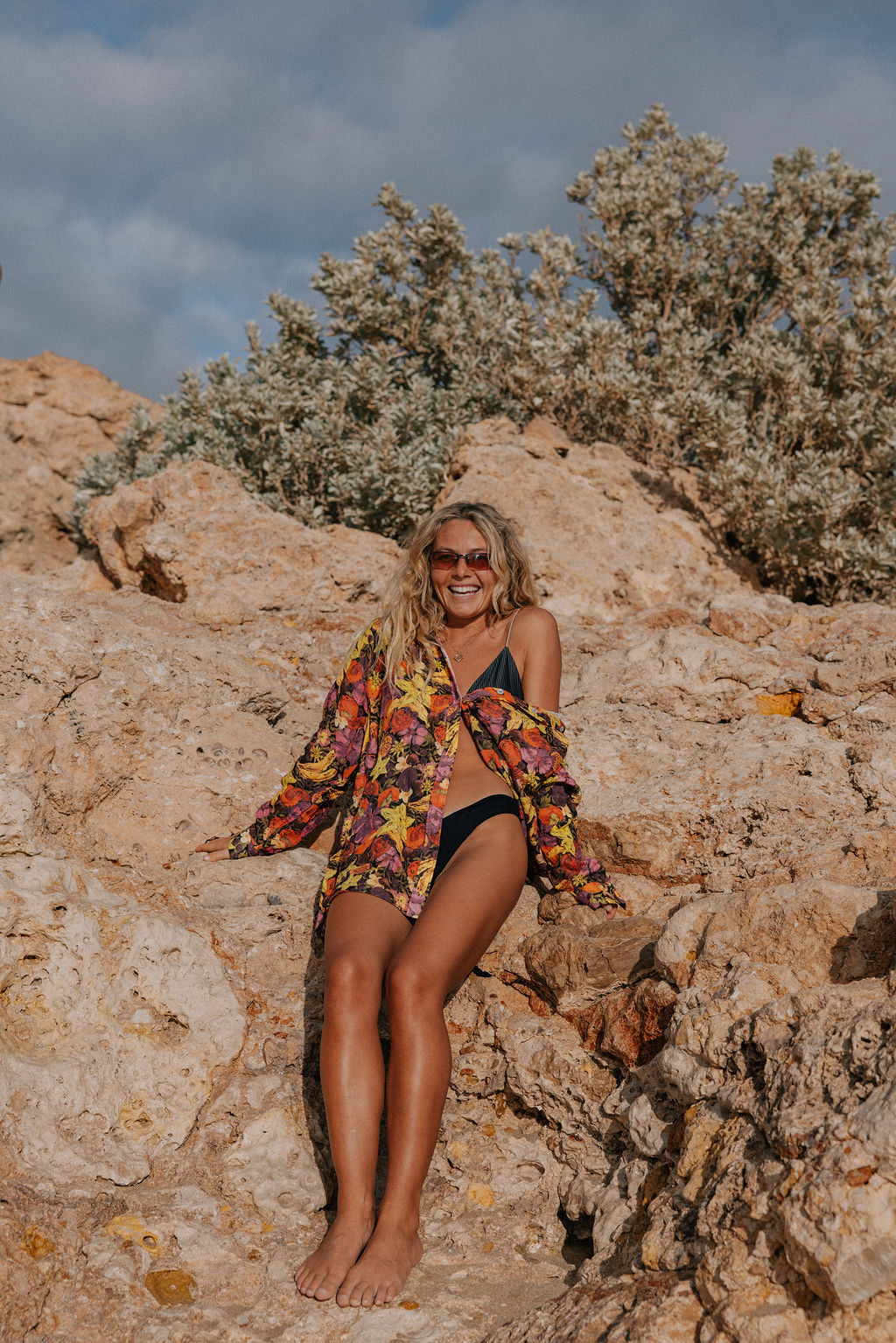 Oversized Shirt in Fruity - Atmosea