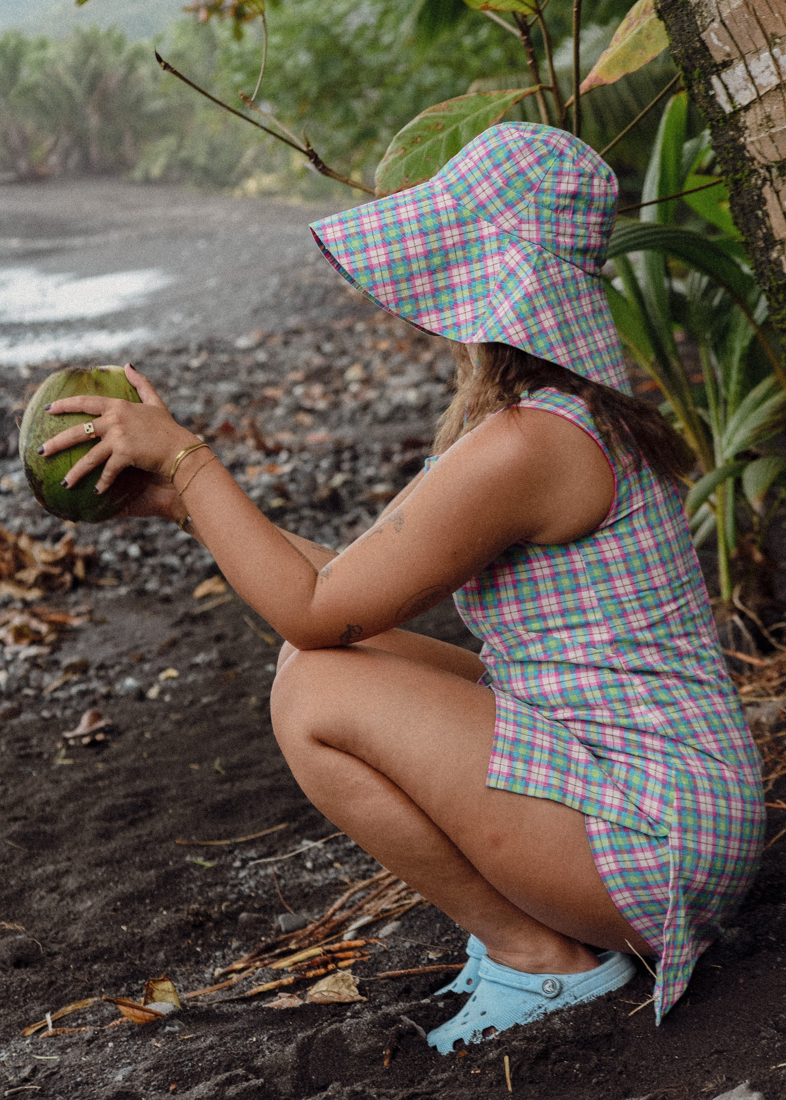 Play Dress in Fika Gingham - Atmosea