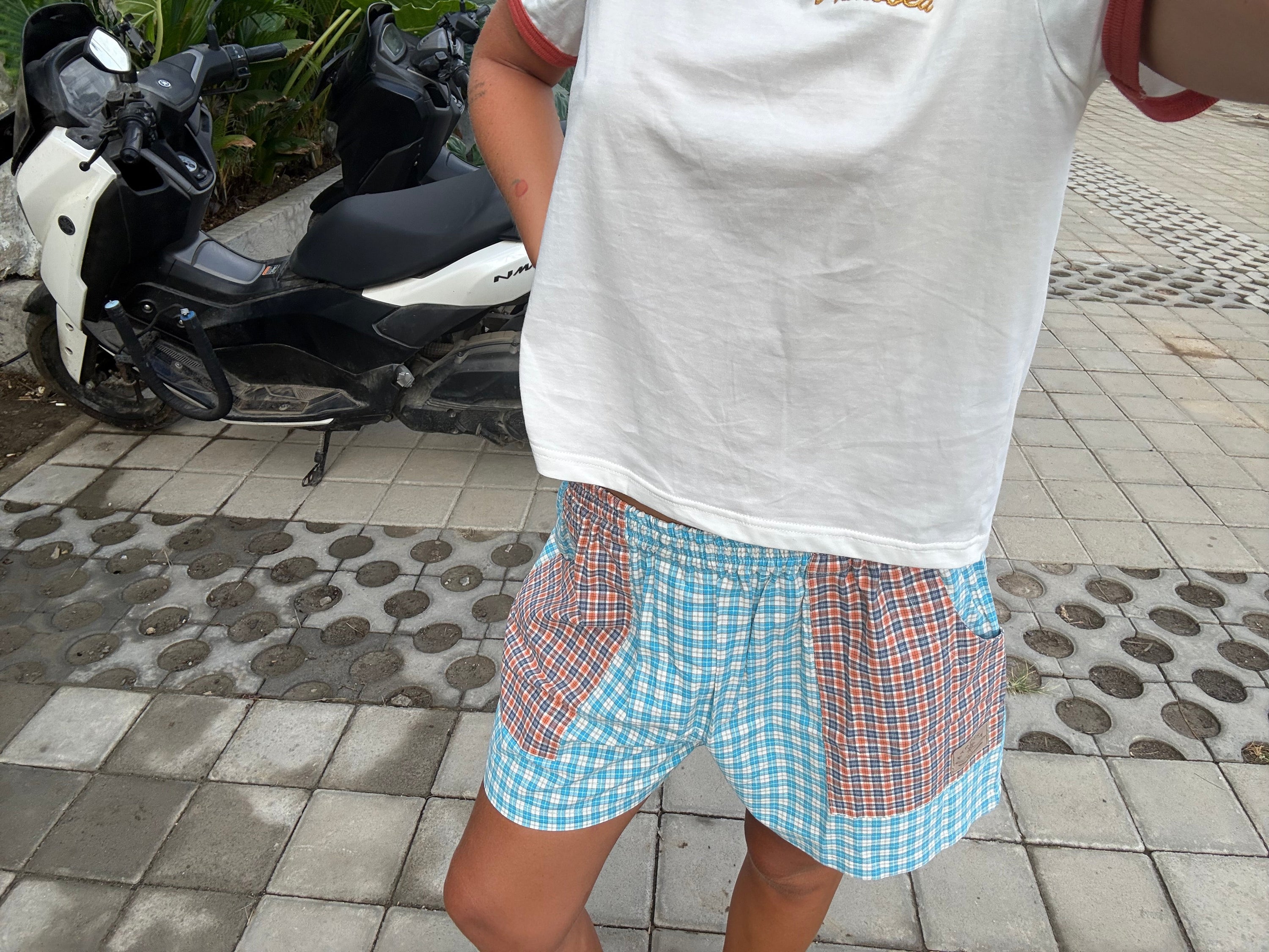 Play Shorts in Plaid - Atmosea