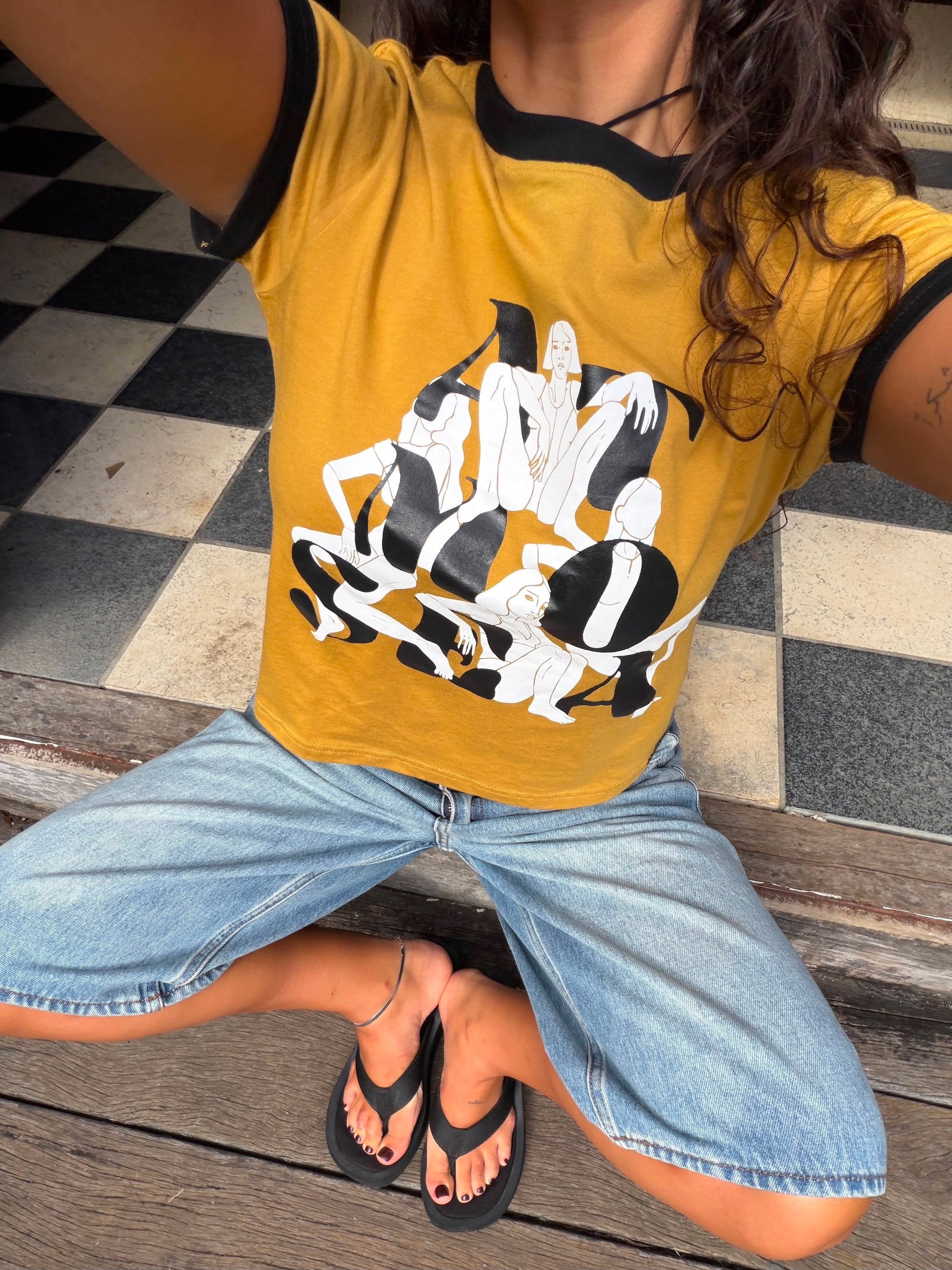 Posse Ringer Tee - Atmosea
