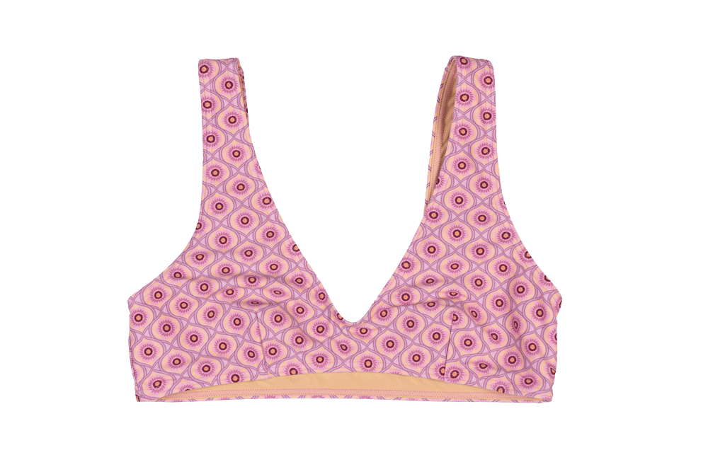 Retro Surf Bikini Top - Atmosea