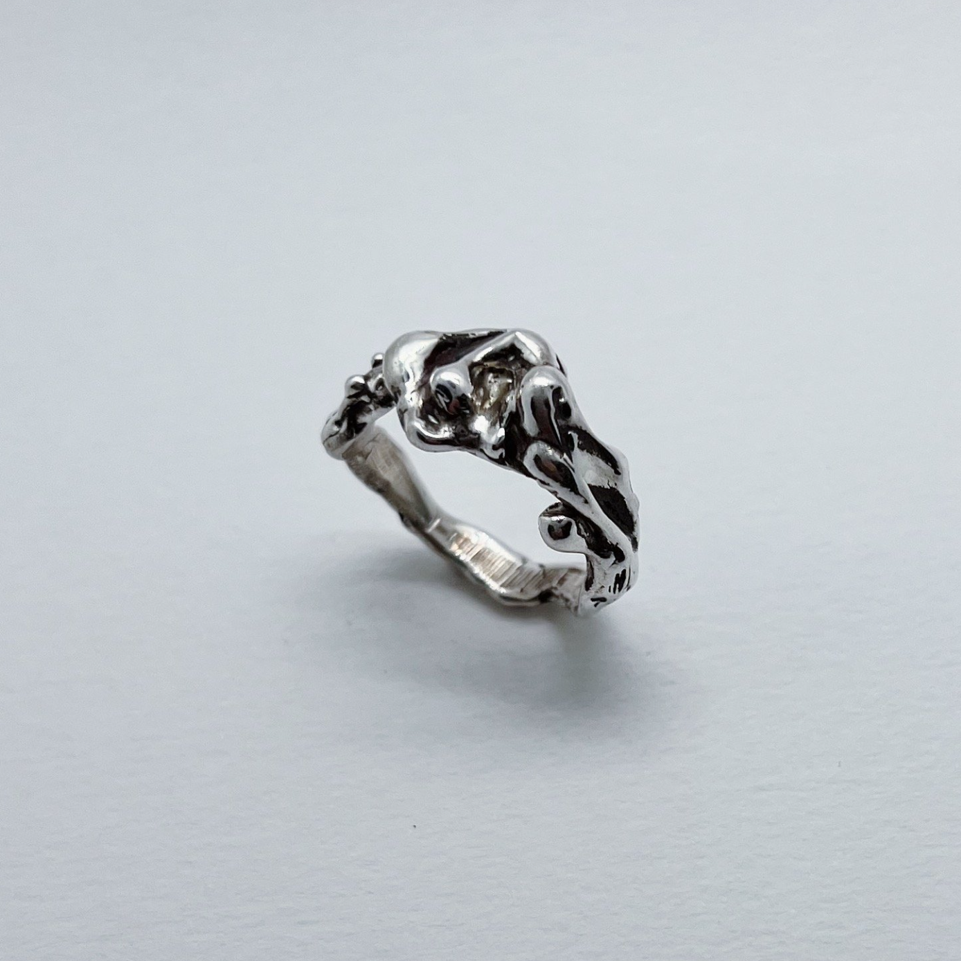 STONE - Silver Ring by Em Niwa - Em Niwa