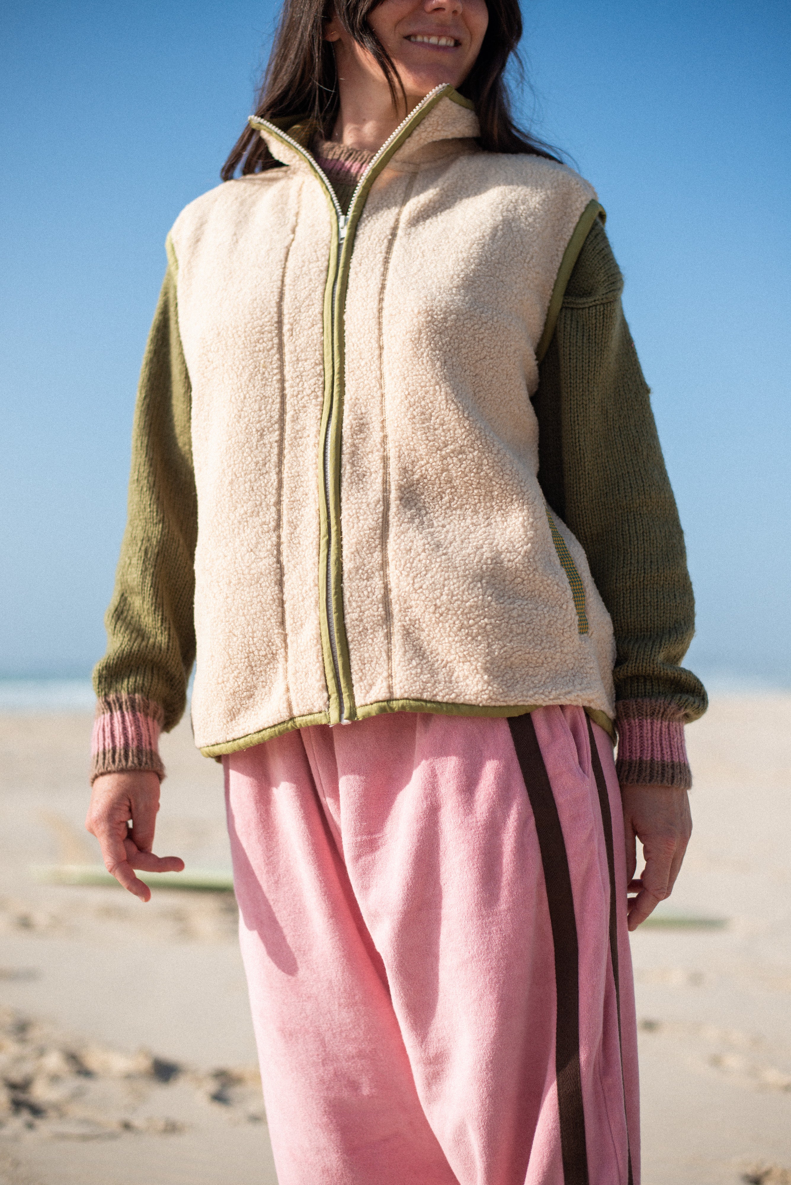 Surf Coach Front Zip Vest - Atmosea