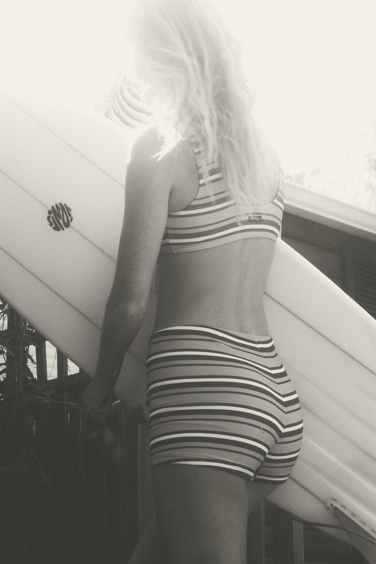 Surf Short in Sunset Stripe - Atmosea